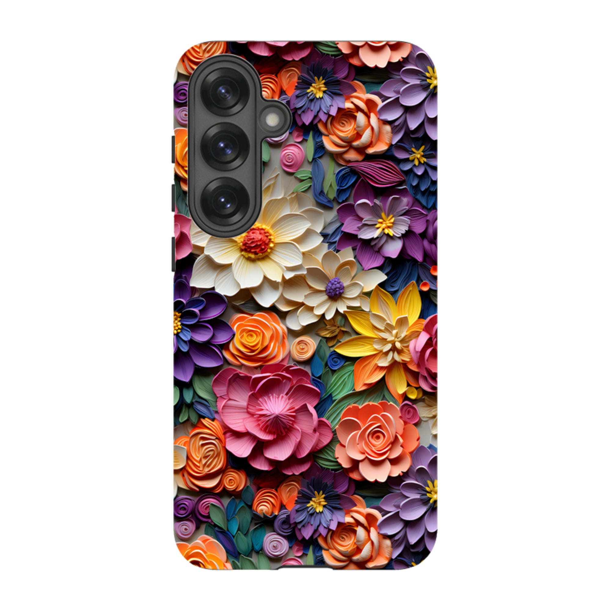 Samsung Tough Case - Violet Floral