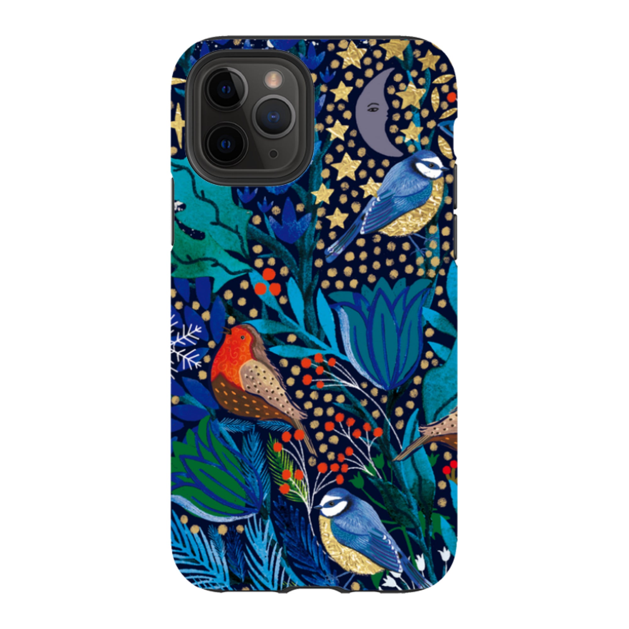 iPhone Tough Case - Xmas Robin I By Emma Frances Grant