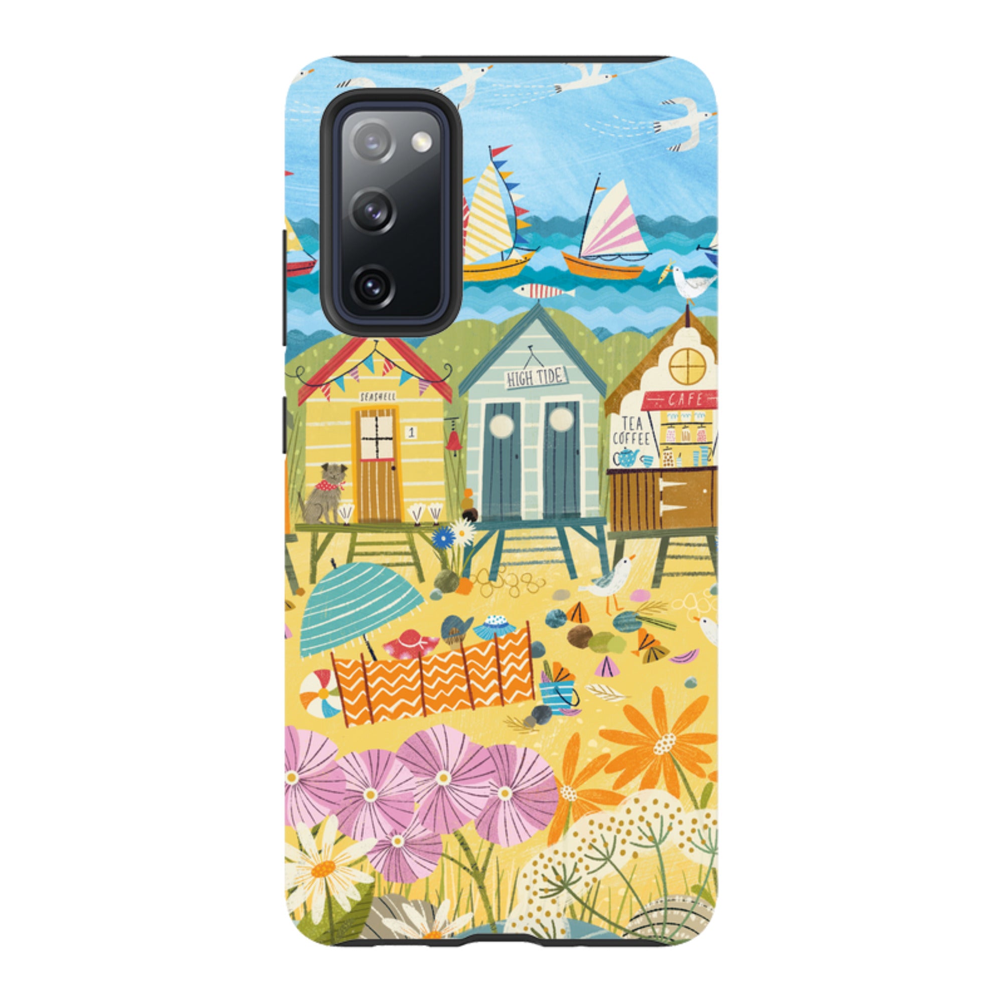 Samsung Tough  Case - Beachy Days 3 By Ali Brookes