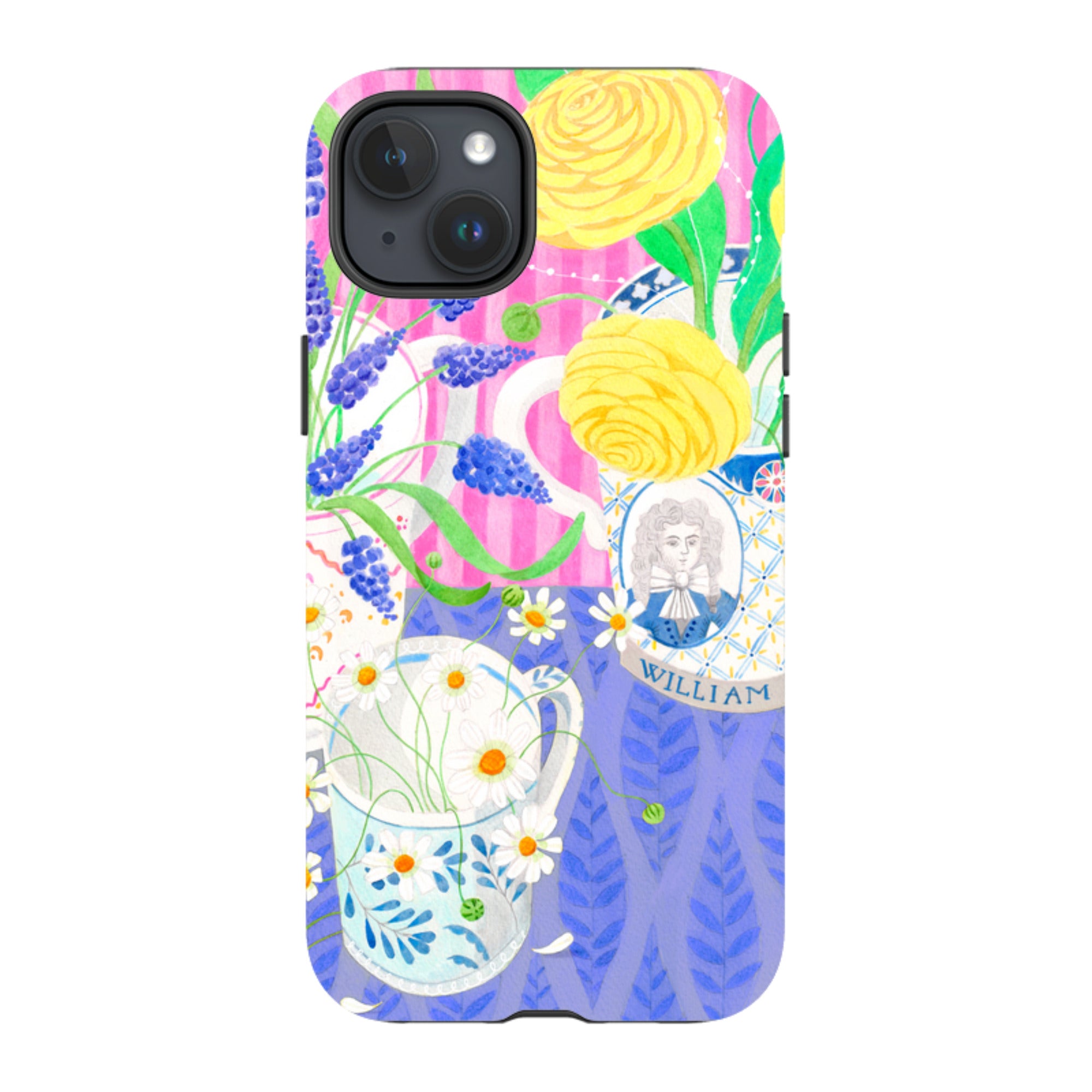 iPhone Tough Case - Muscari Flowers By Bex Parkin