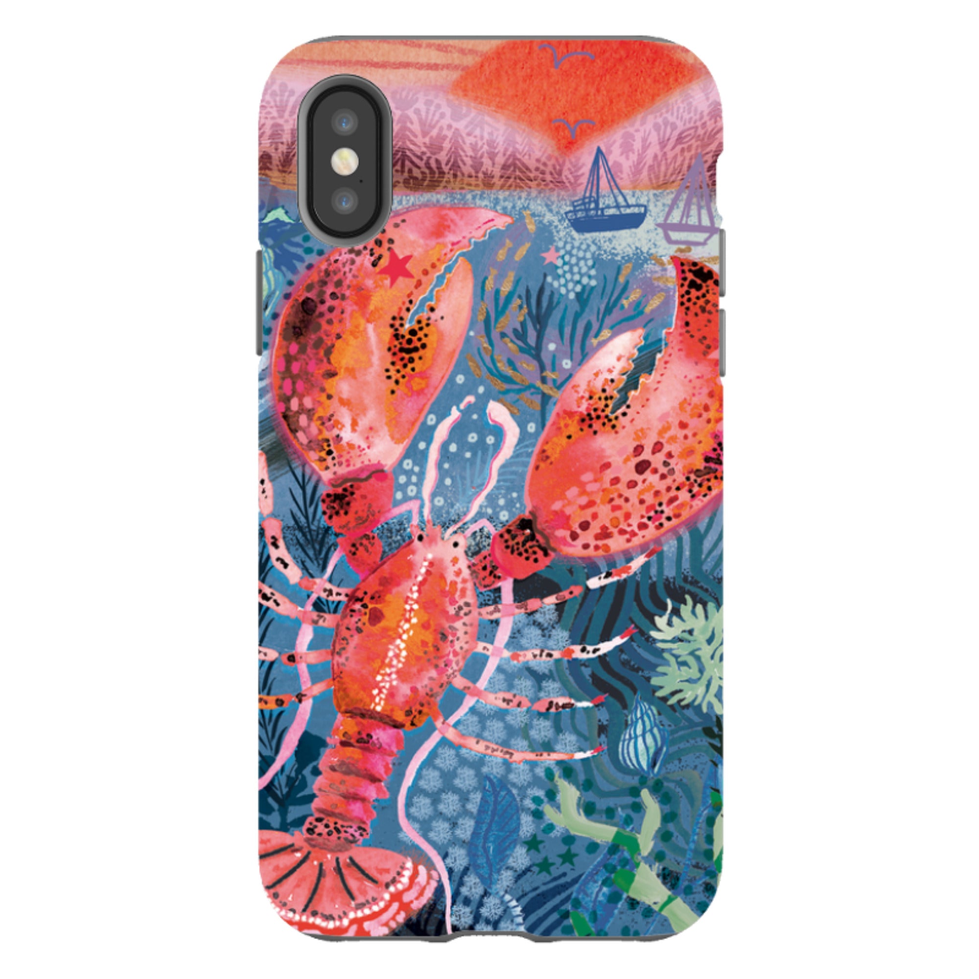 iPhone Case - Sunset Over Scotland By Emma Frances Grant