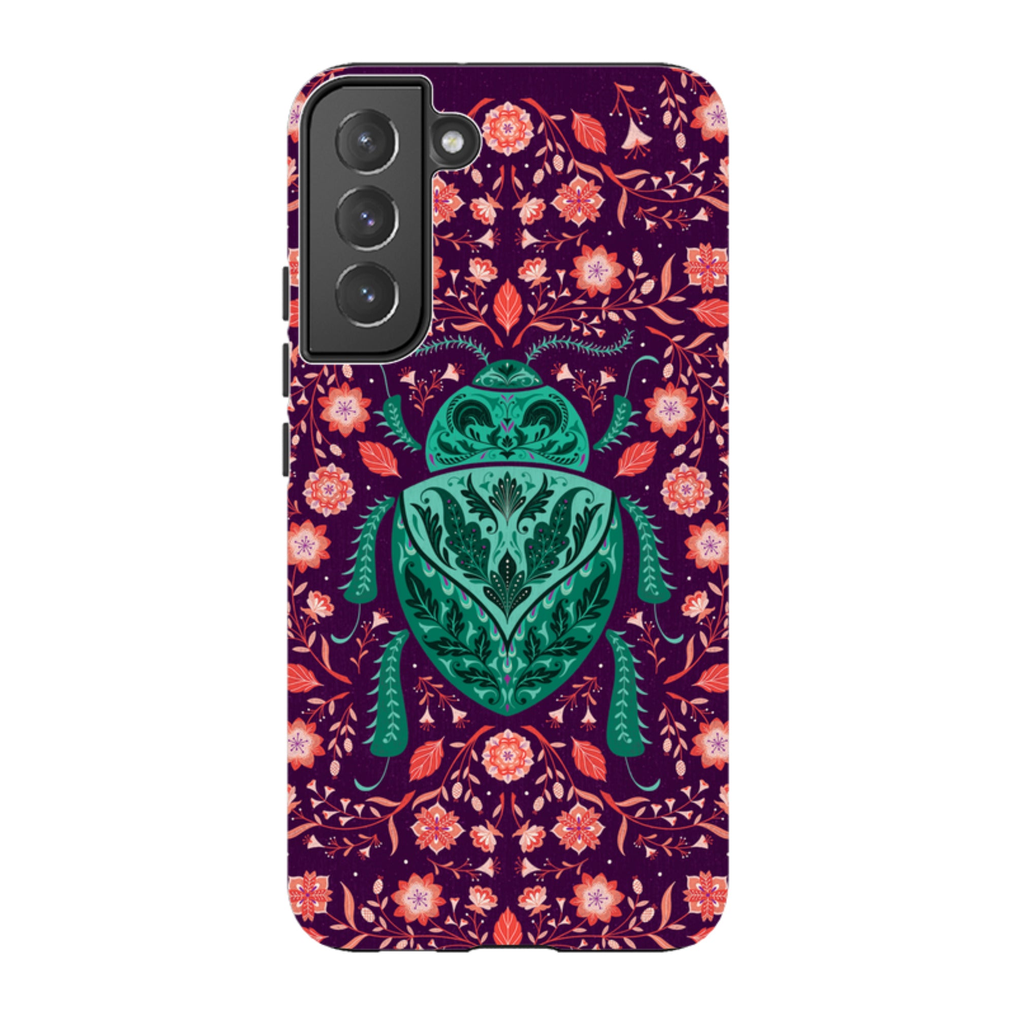 Samsung Tough Case - Beetle By Jenny Zemanek