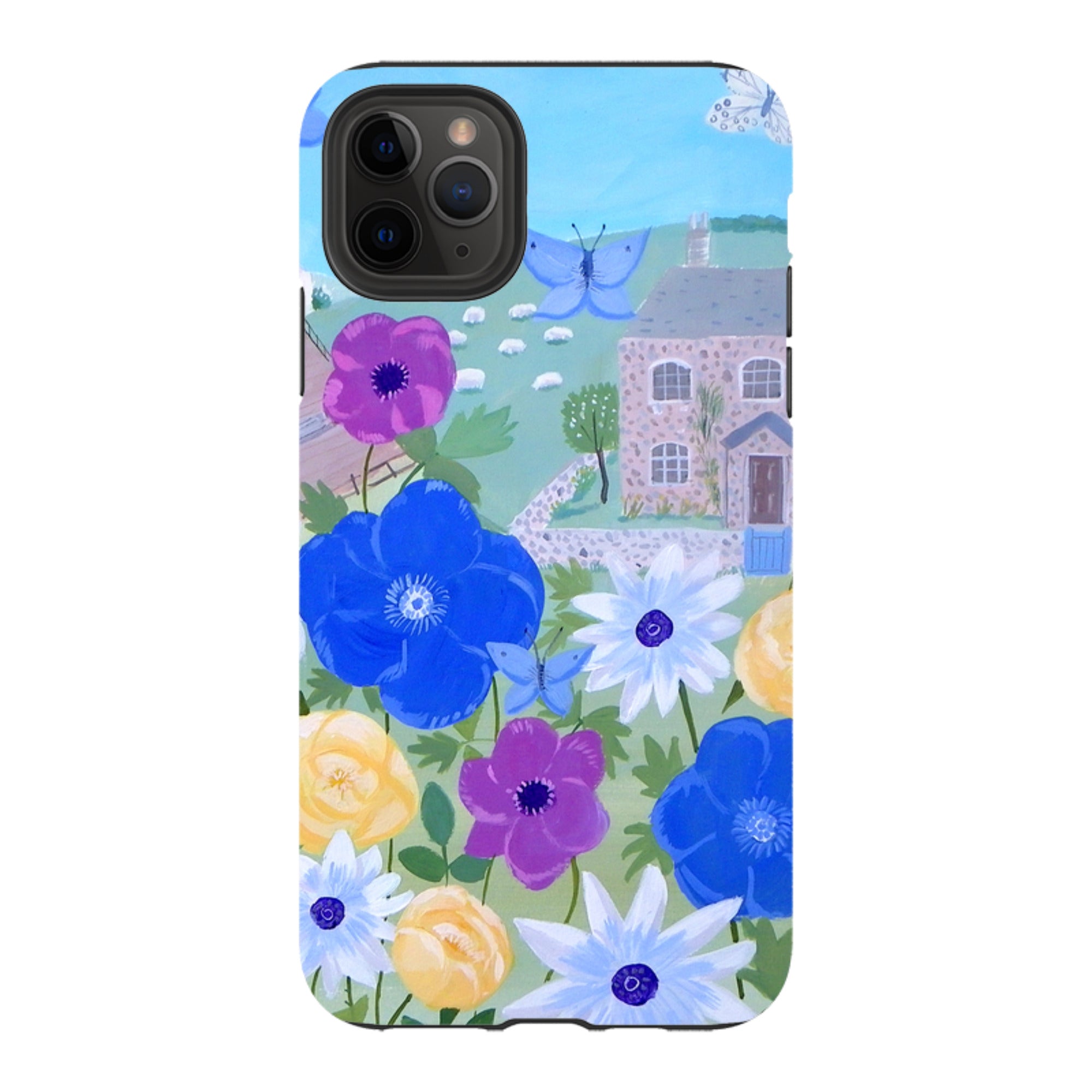 iPhone Tough Case - Cottage By Mary Stubberfield