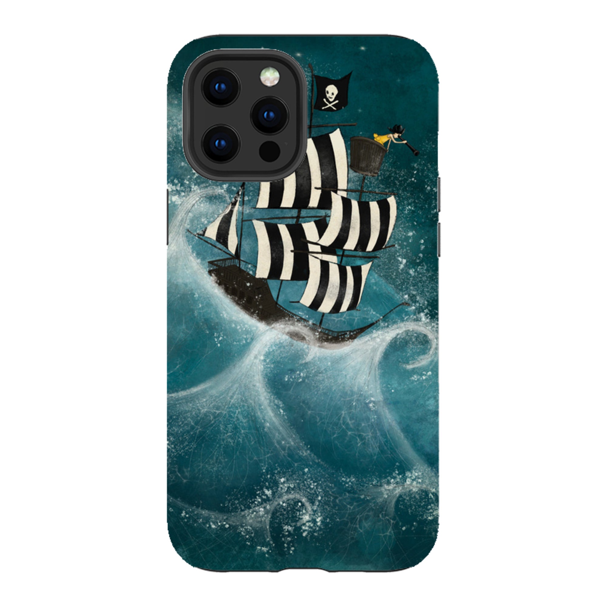 iPhone Tough Case - Face The Storm By Maja Lindberg