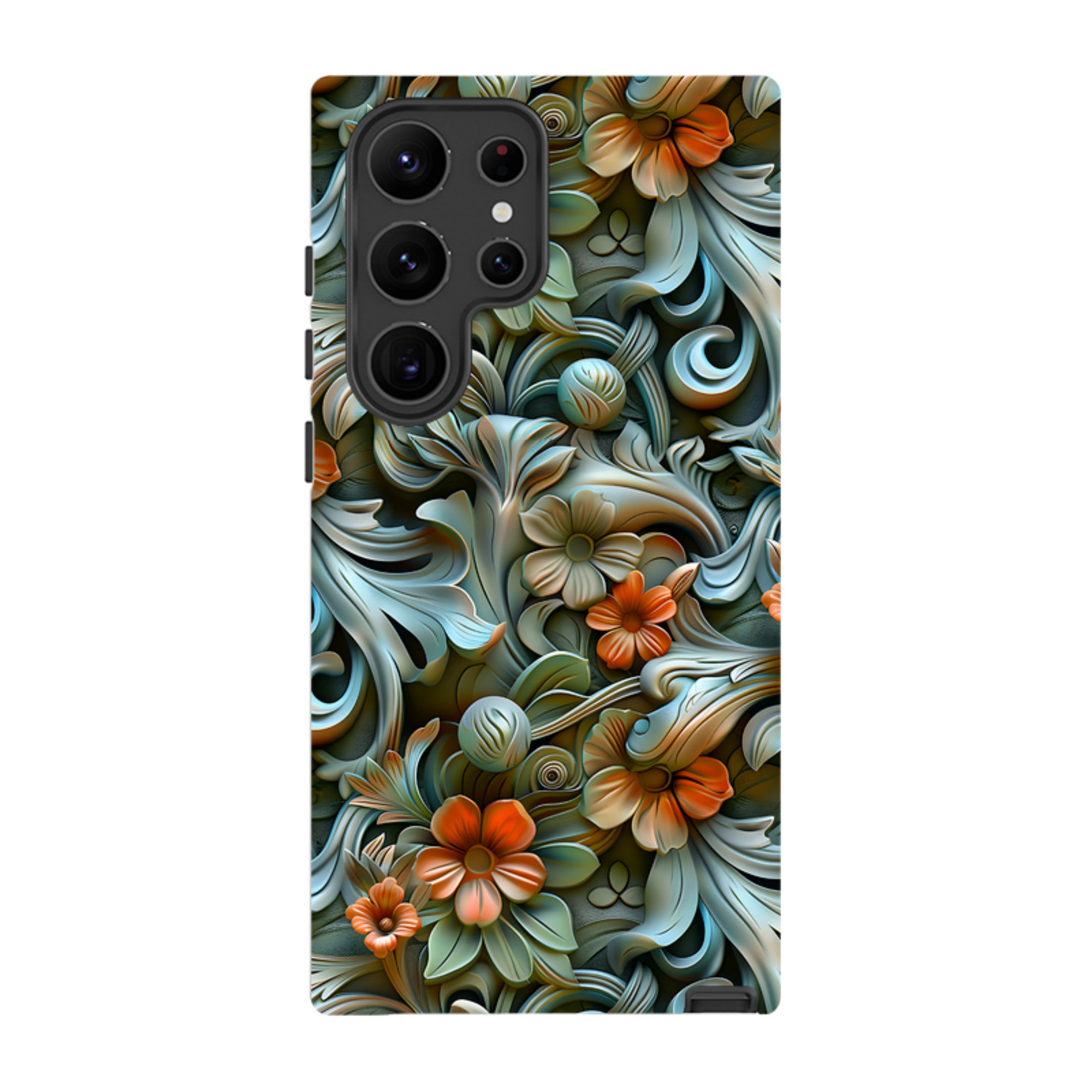 Samsung Tough Case - Clover Floral