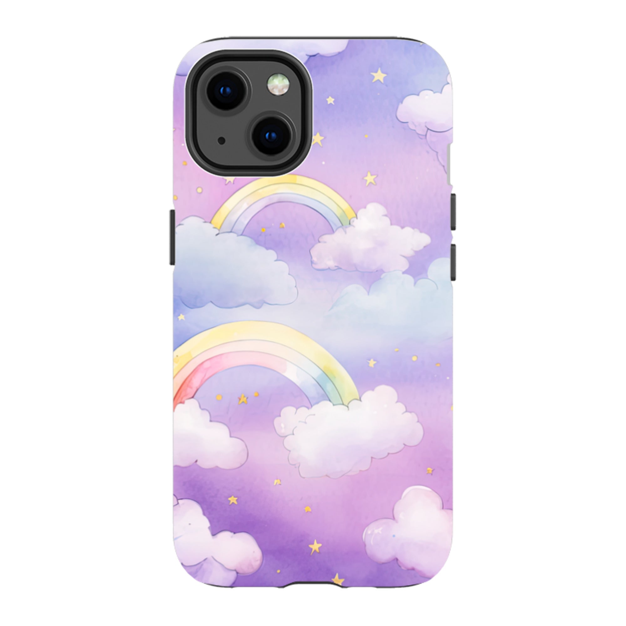 iPhone MagSafe Tough Case - Rainbow Clouds III