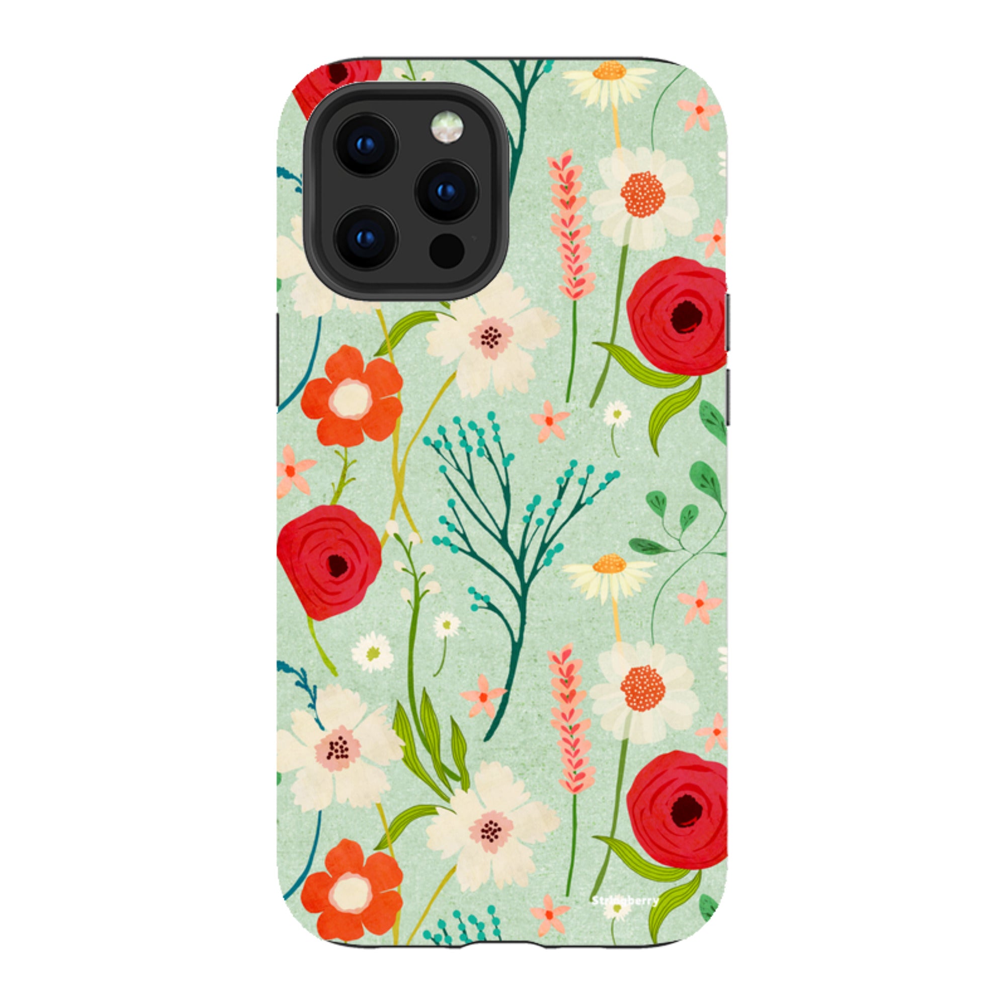 iPhone Tough Case - Floral By Katherine Quinn