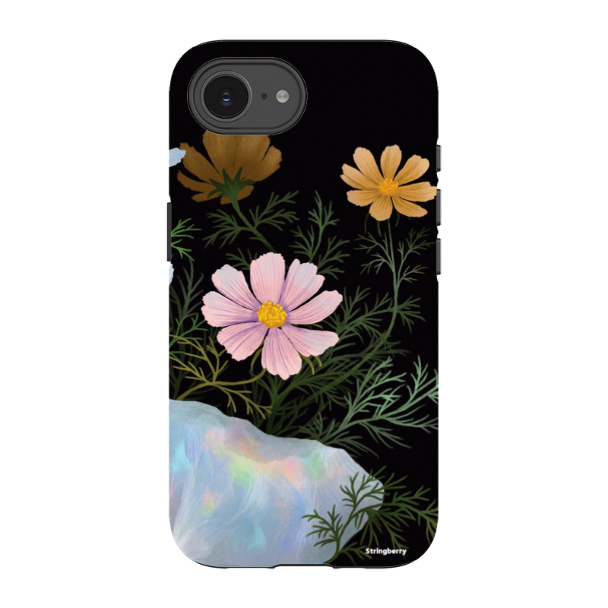 iPhone Tough Case - Opal and Cosmos By Anna Stead