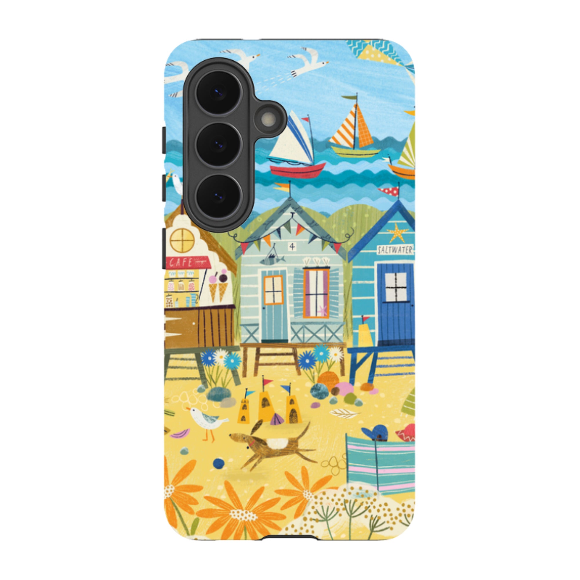 Samsung Tough  Case - Beachy Days 1 By Ali Brookes