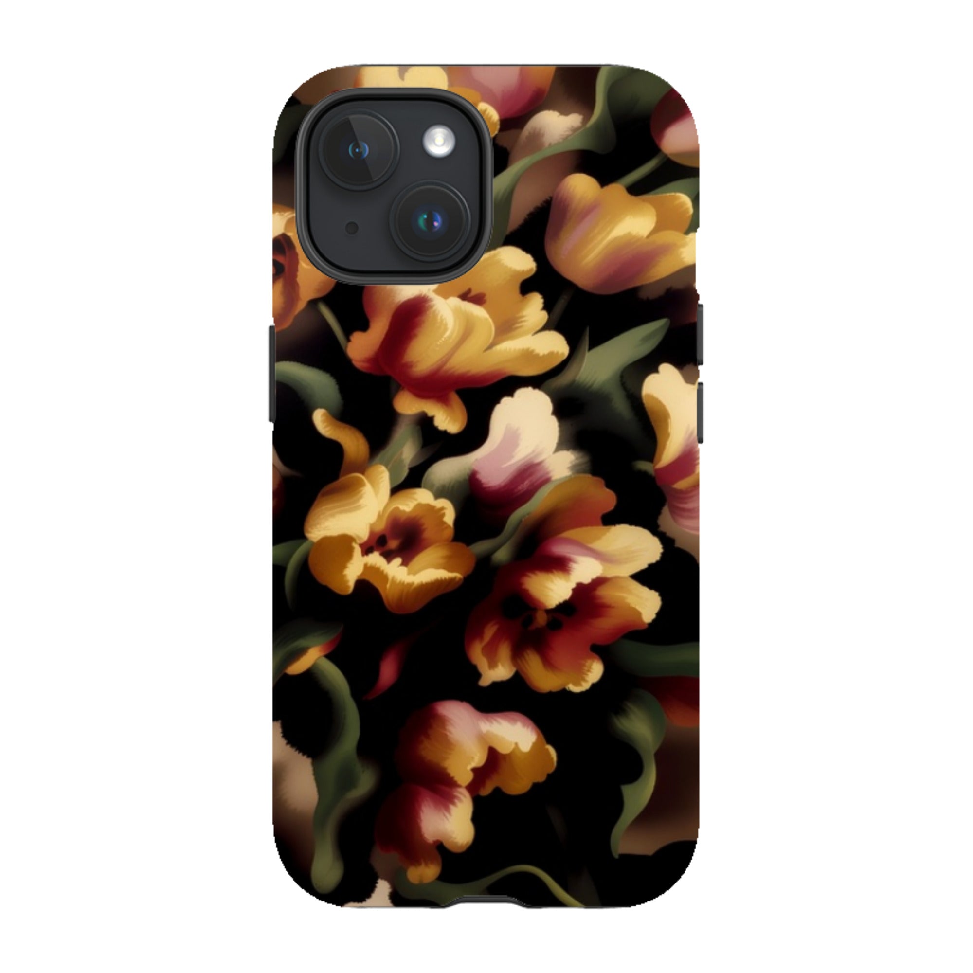 iPhone MagSafe Tough Case - Cloudy Tulips