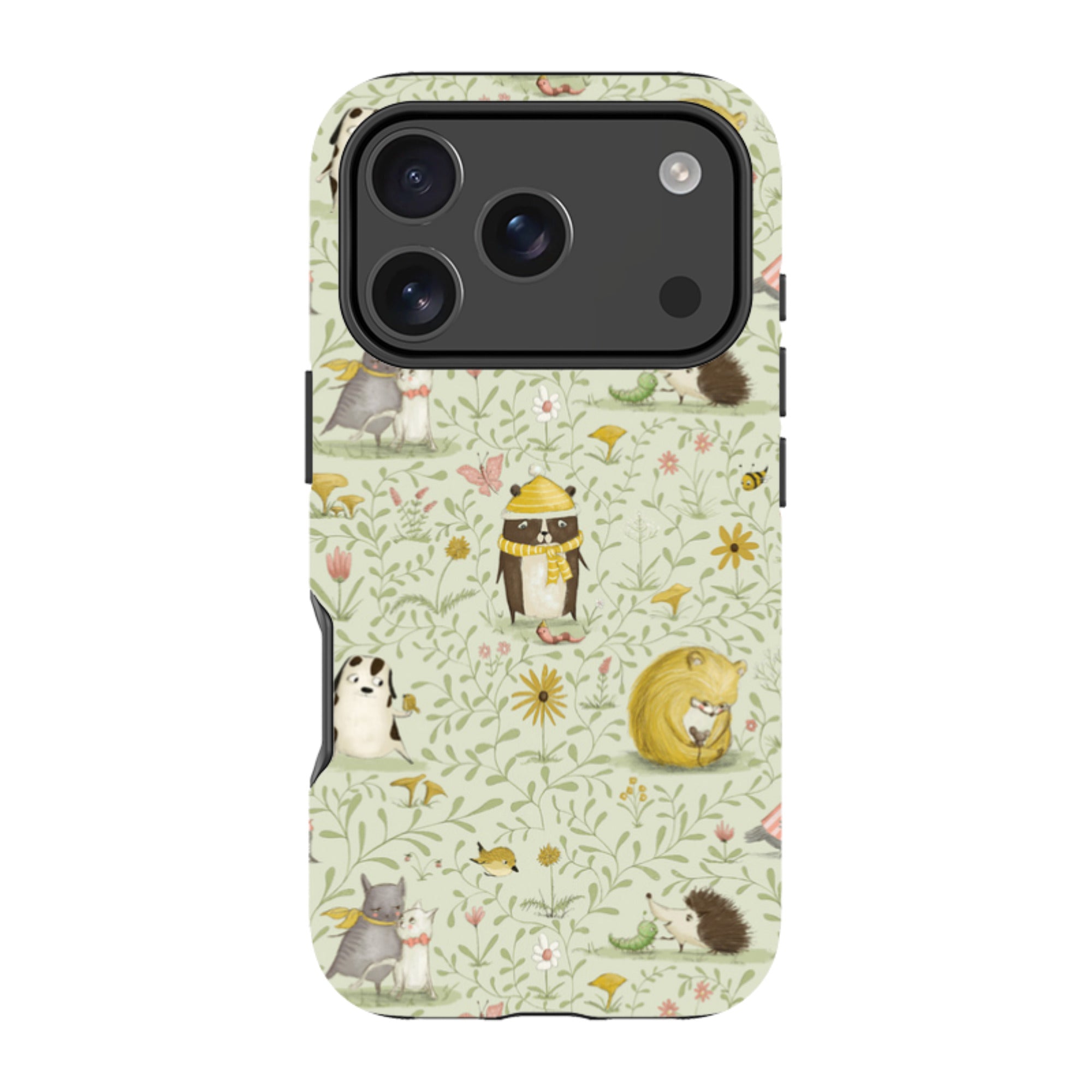 iPhone Tough Case - Animal Meetings By Maja Lindberg