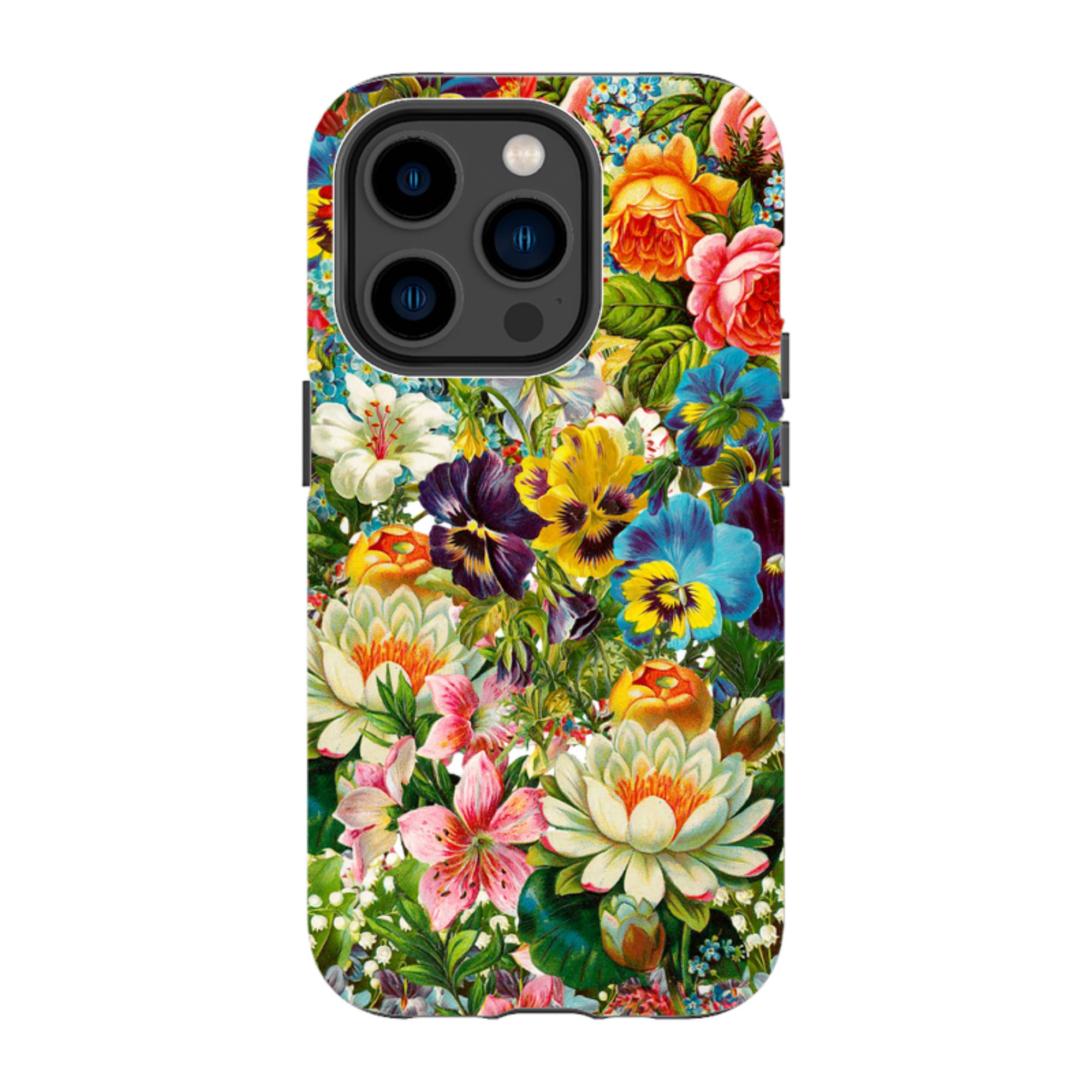 iPhone Tough Case - Floral Burst