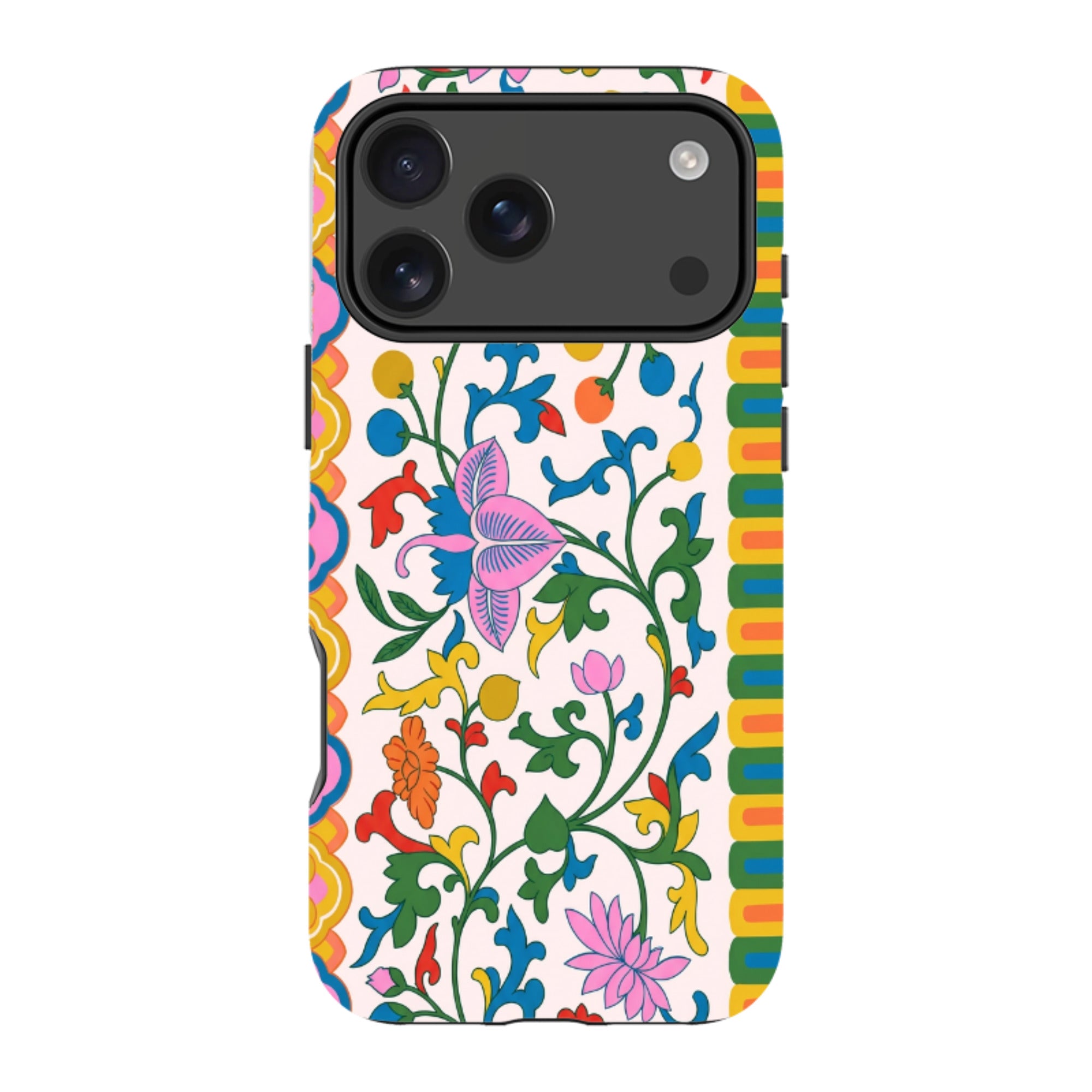 iPhone MagSafe Tough Case - Vintage Asian Silk Tapestry
