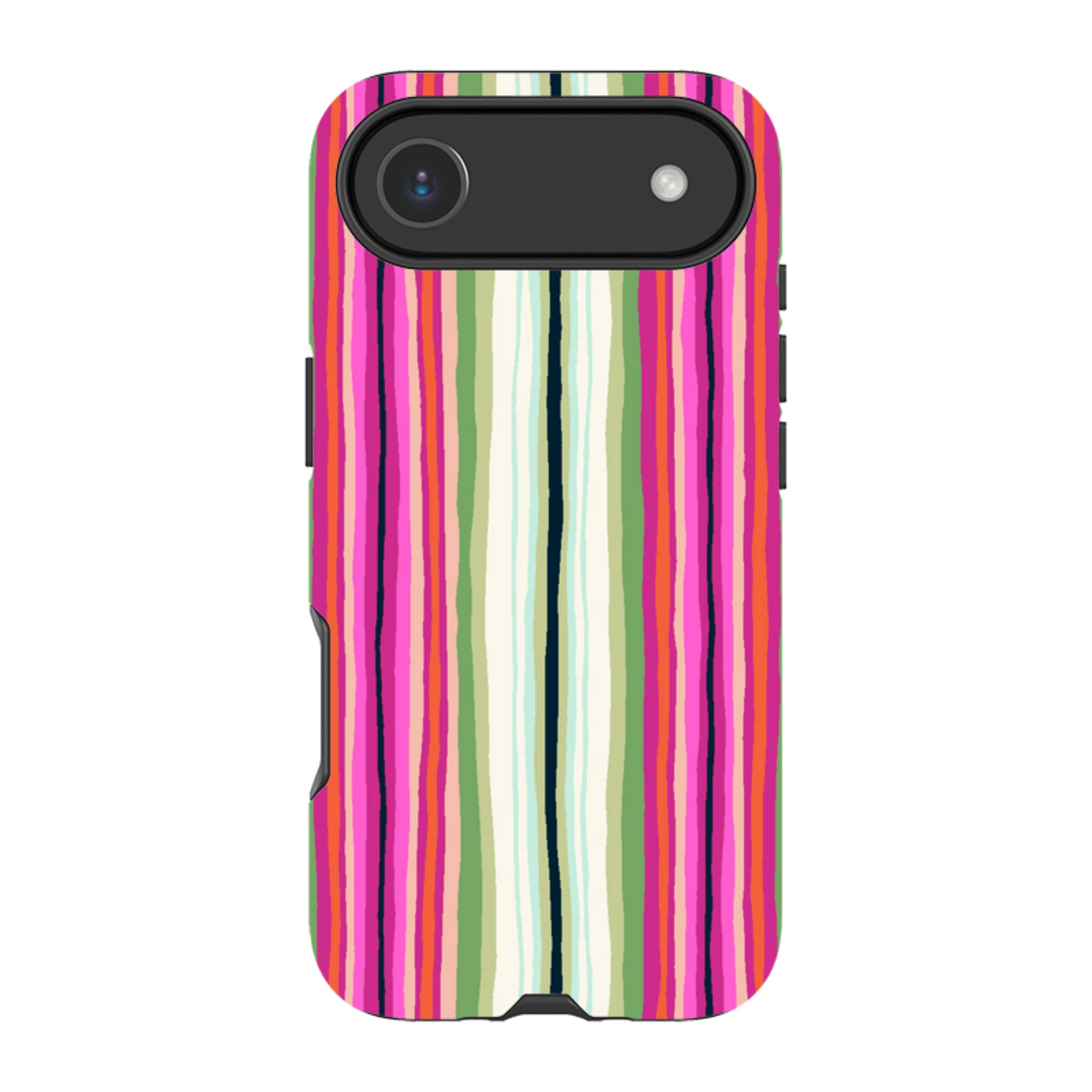 iPhone MagSafe Tough Case -  Atelier Stripe Windflower By Sarah Campbell