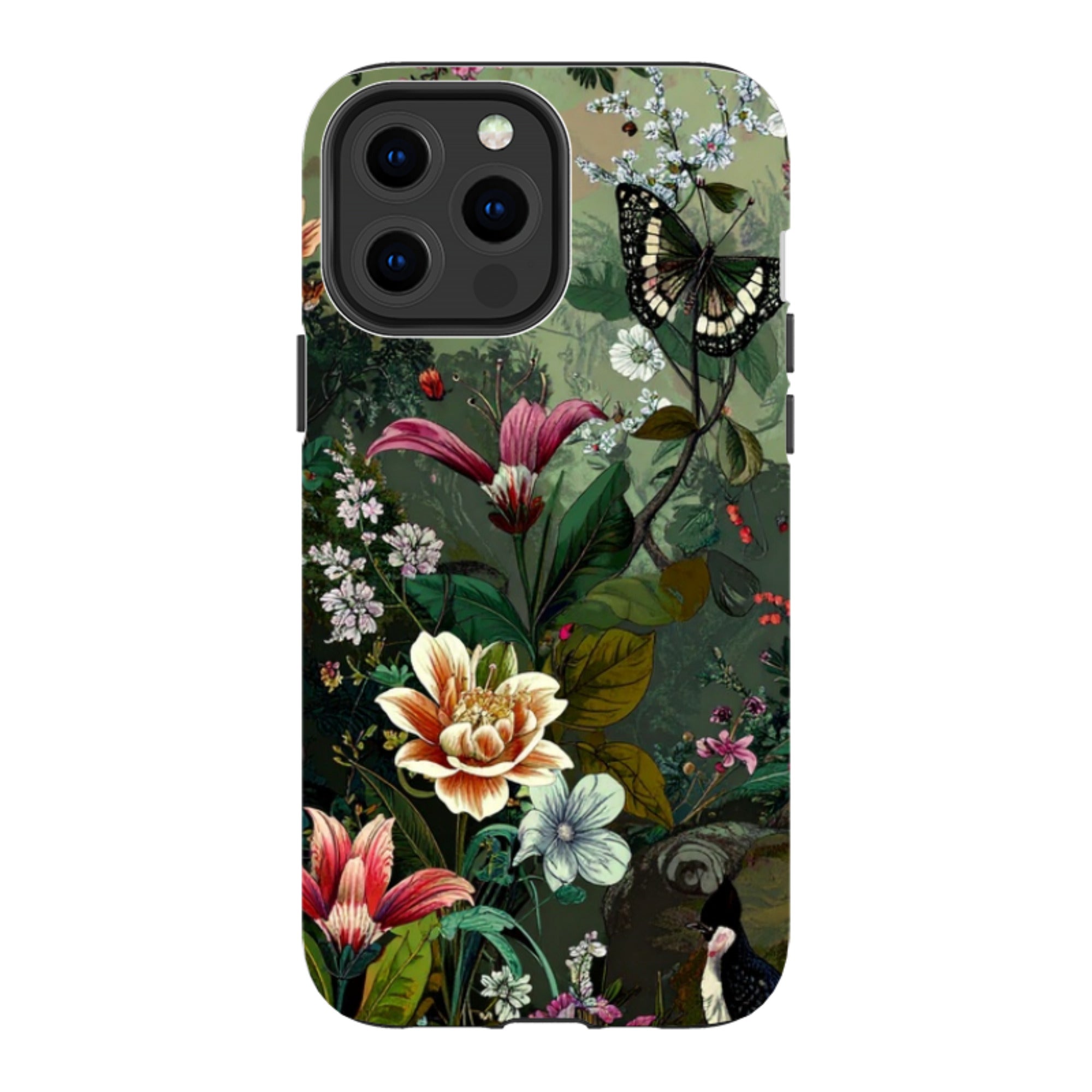 iPhone MagSafe Tough Case - Green Vyne Butterfly