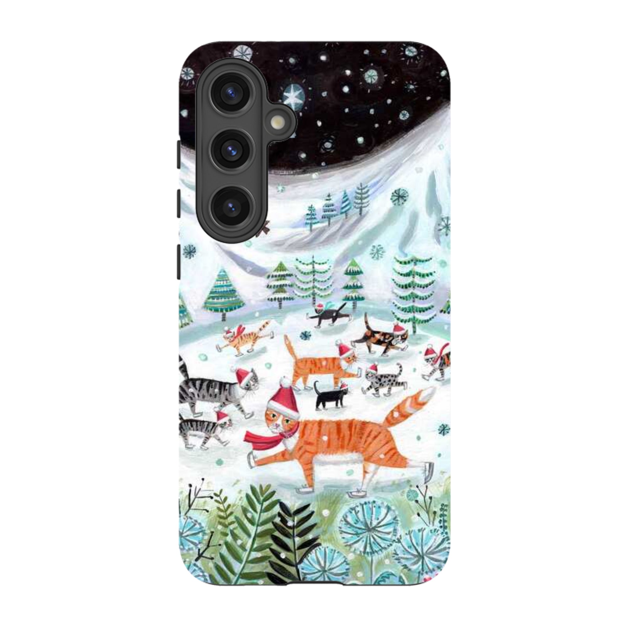 Samsung Tough Case - Cats On Ice By Mary Stubberfield