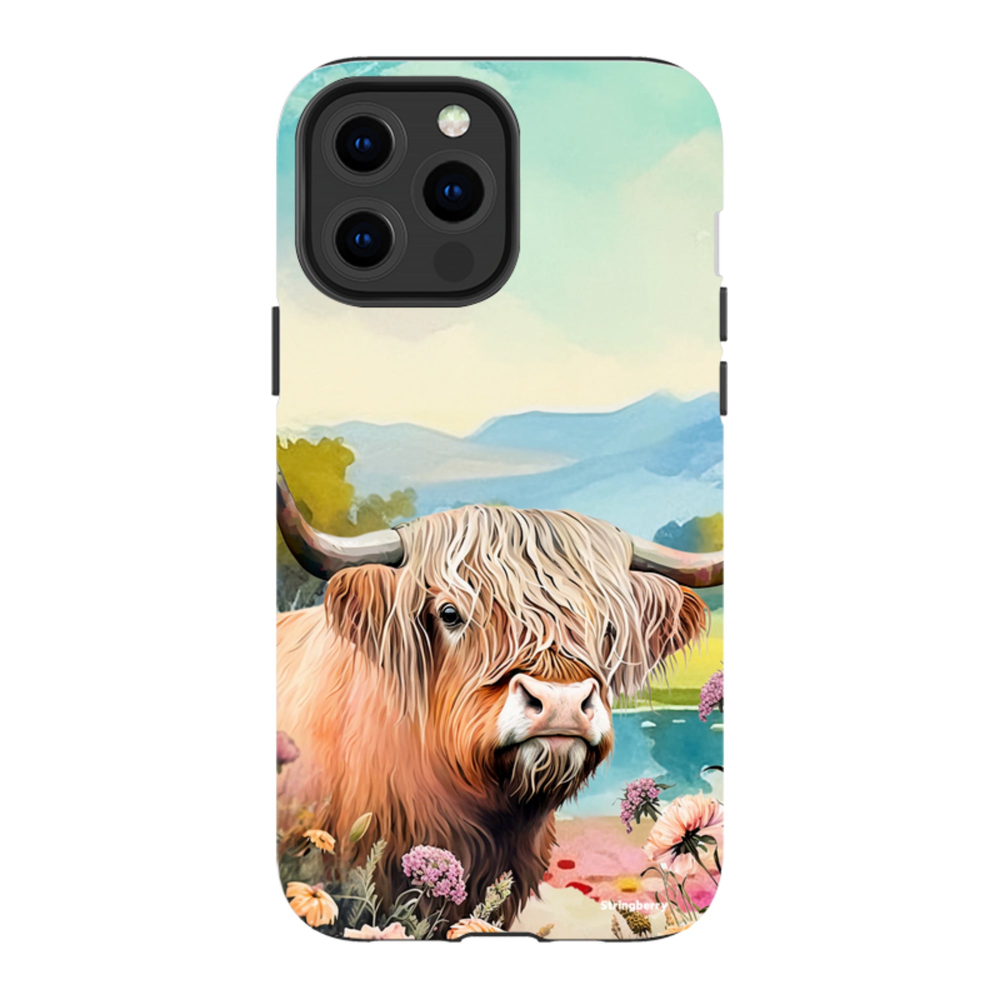 iPhone Tough Case - Highland Cow I