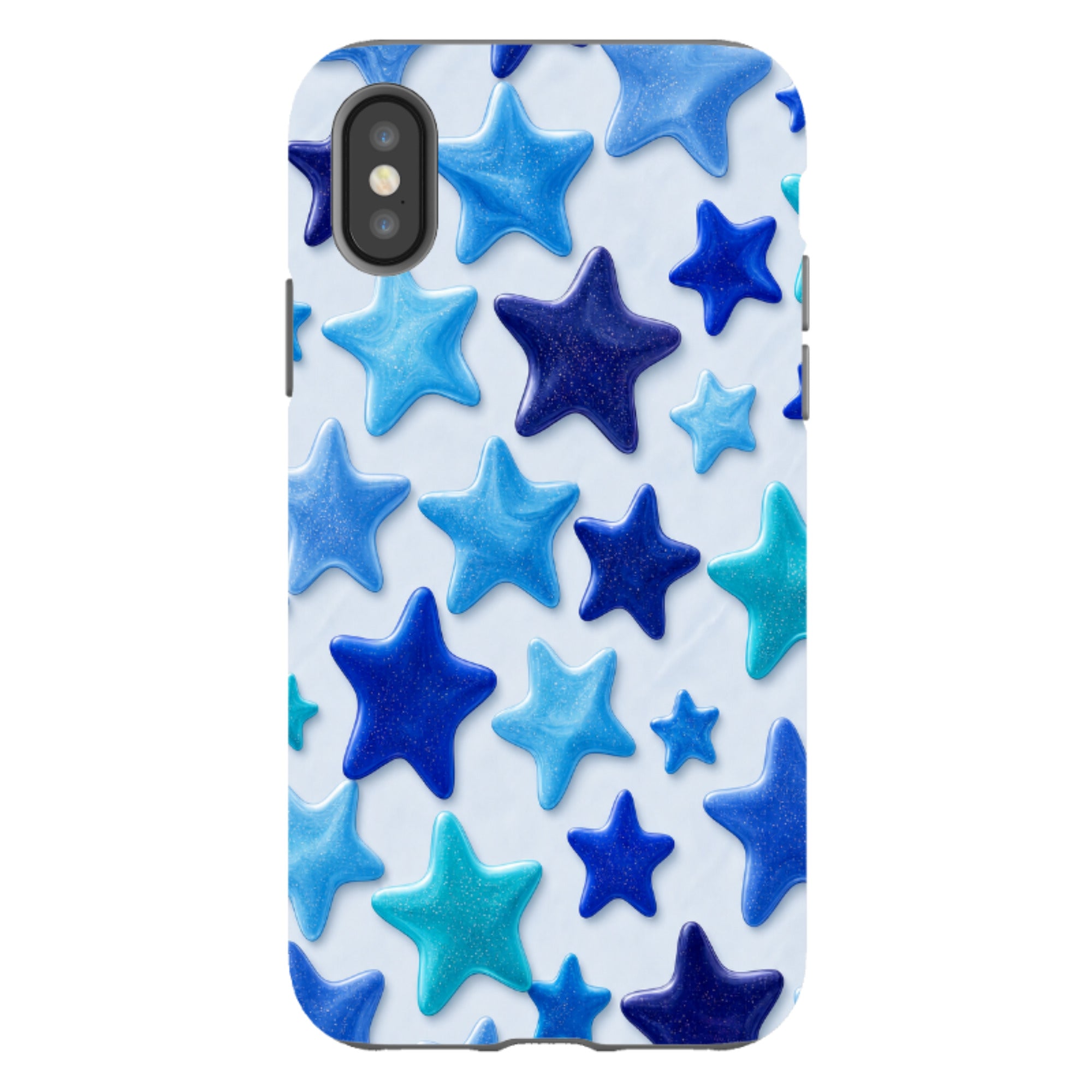 iPhone Tough Case - Ocean Blue Star