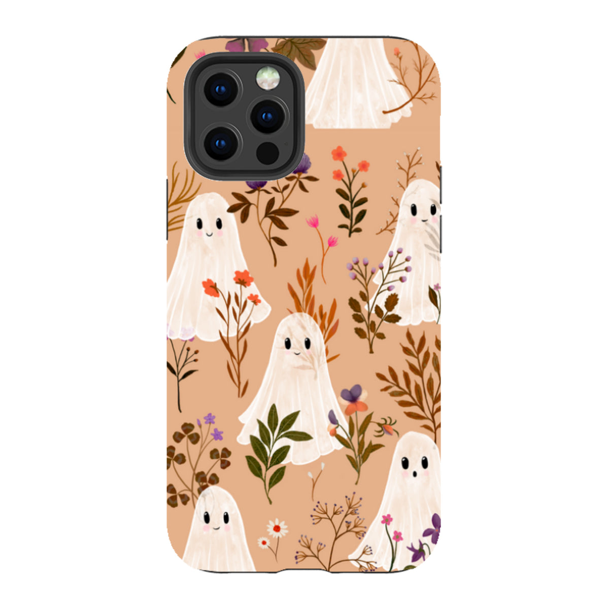 iPhone Tough Case - Ghost in the Garden - Cider Clay By Katherine Quinn