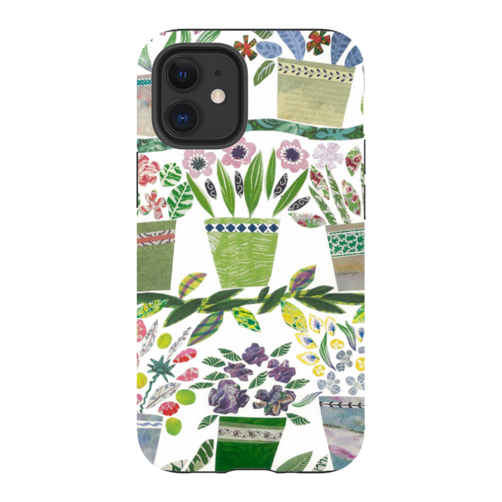 iPhone Tough Case - Flowerpots By Jane Robbins