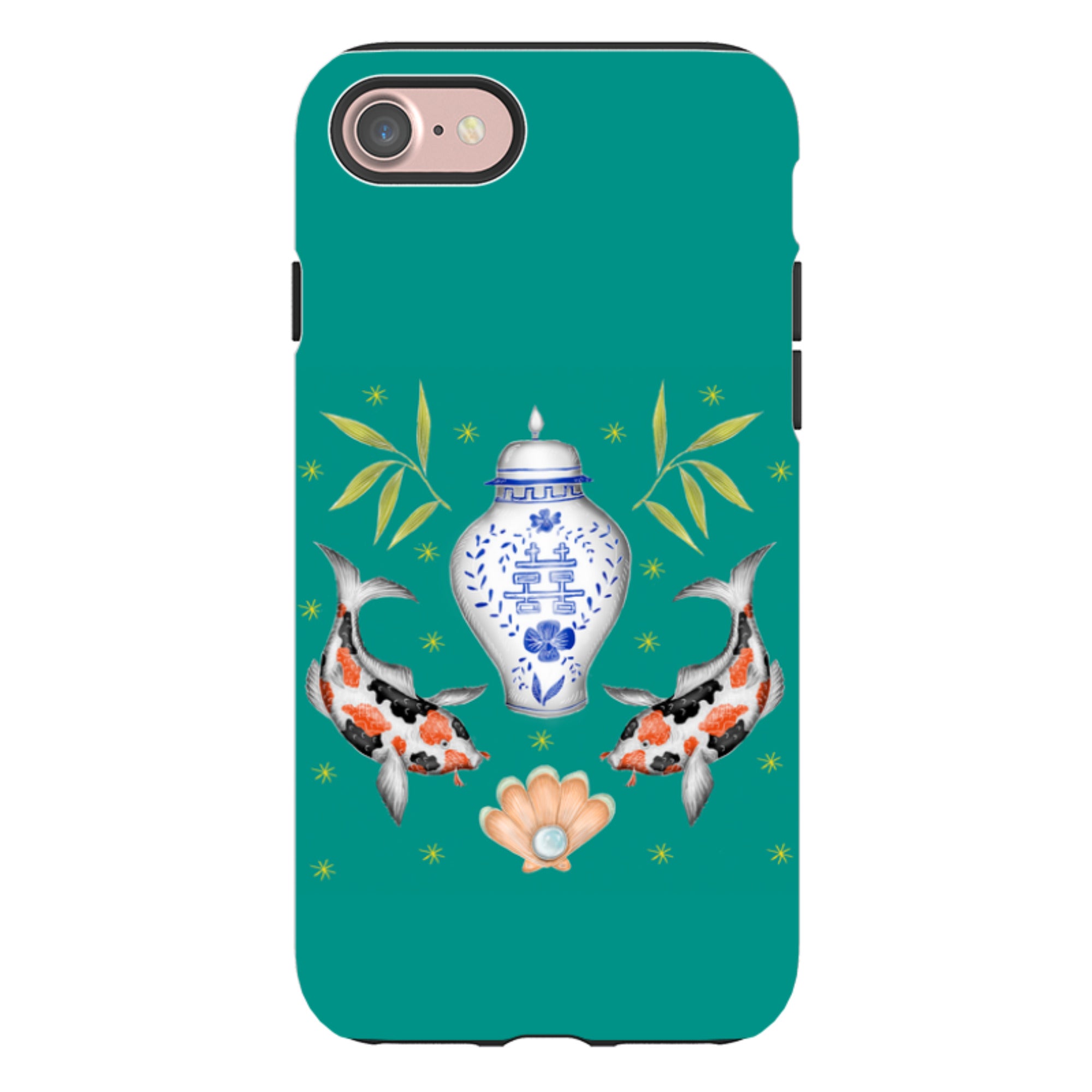 iPhone Tough Case - Koi Carp By Catherine Rowe