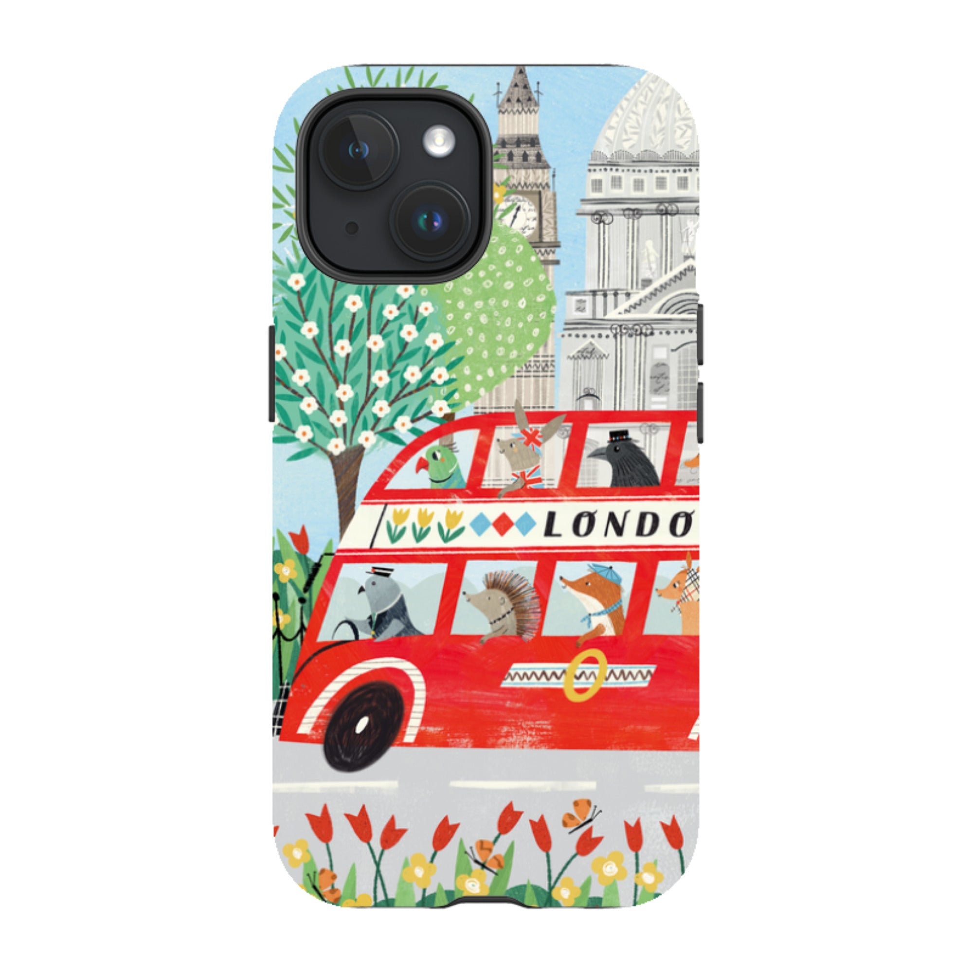 iPhone MagSafe Tough Case - London 2 By Ali Brookes