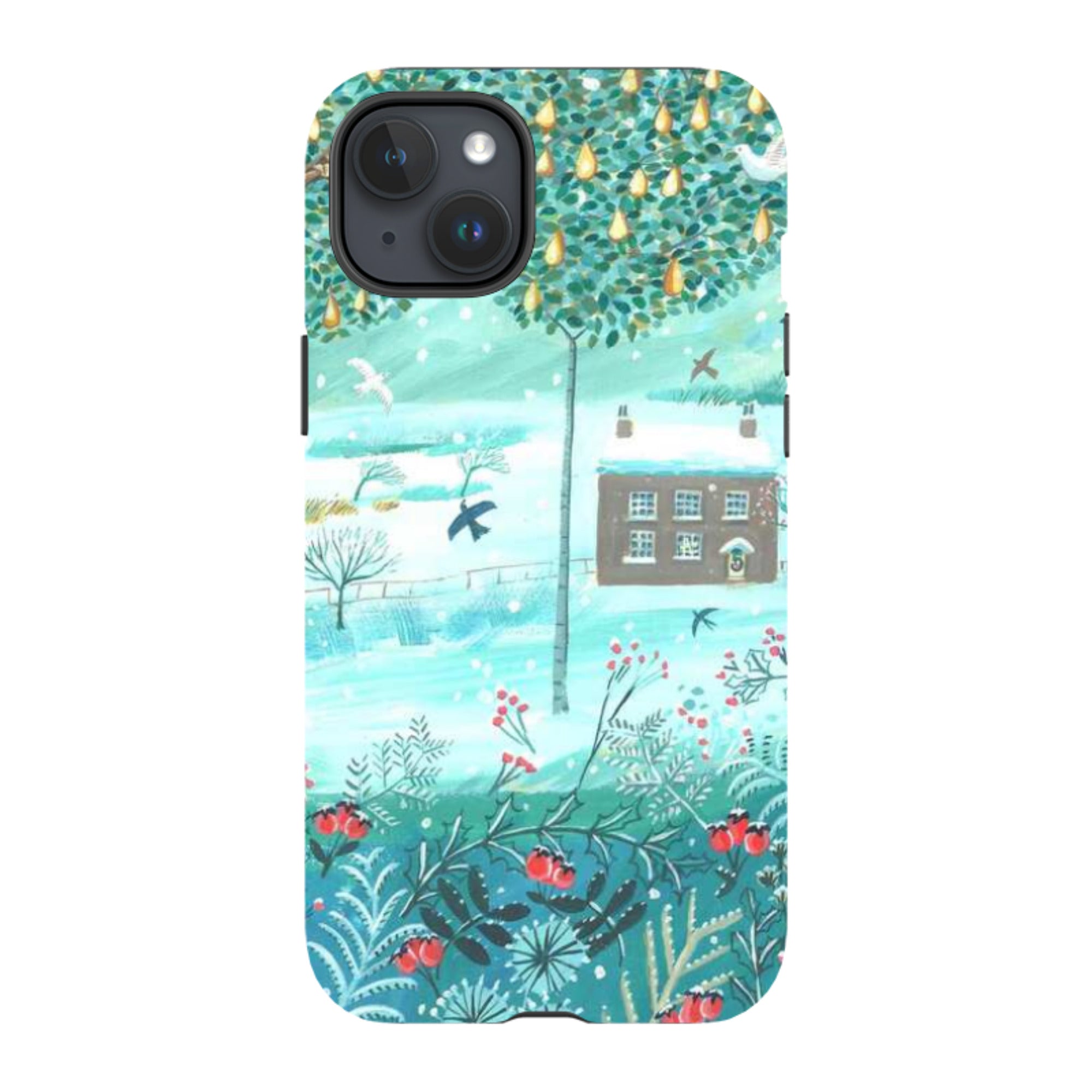 iPhone Tough Case - Pear Trees By Mary Stubberfield