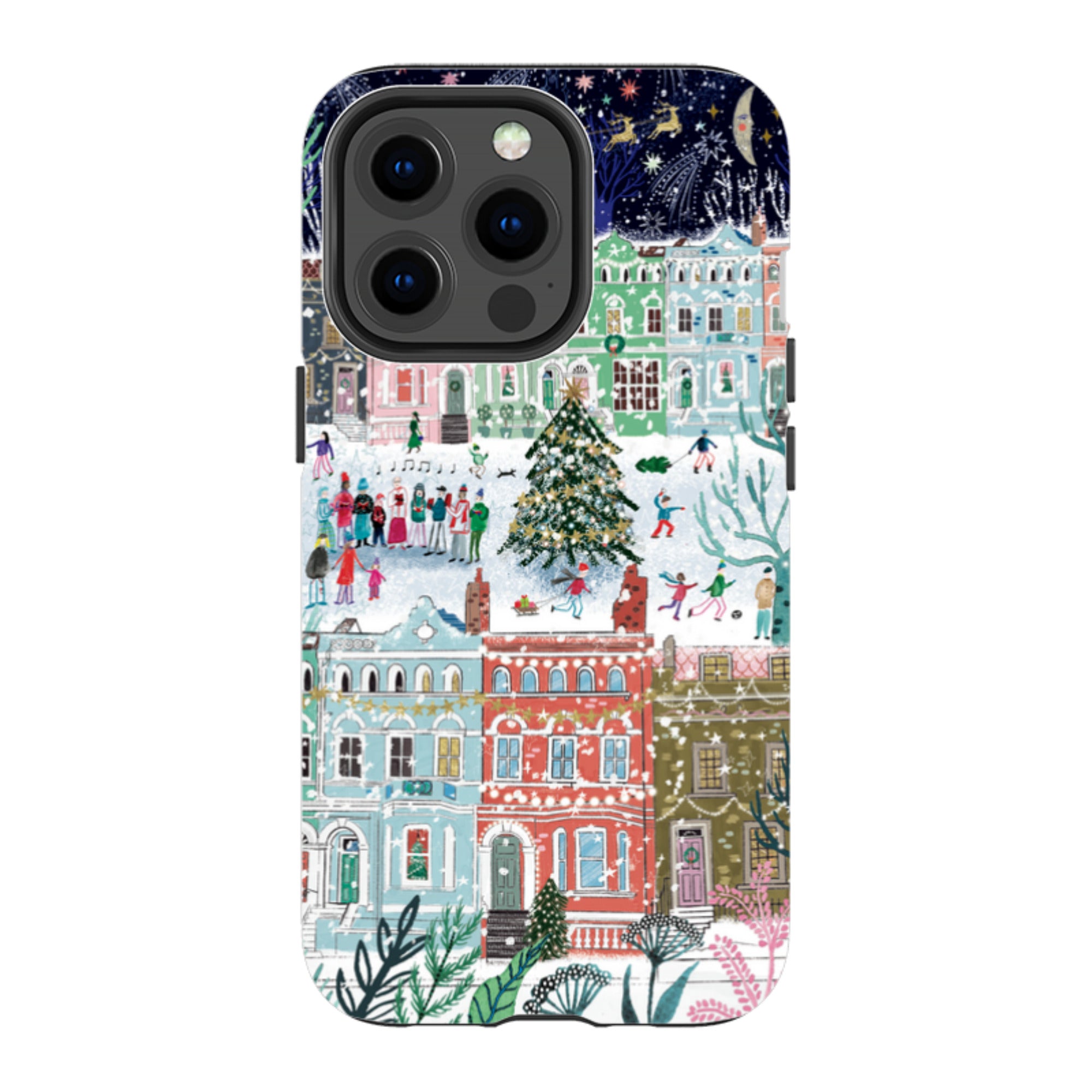 iPhone Tough Case - Winter In Notting Hill By Emma Frances Grant