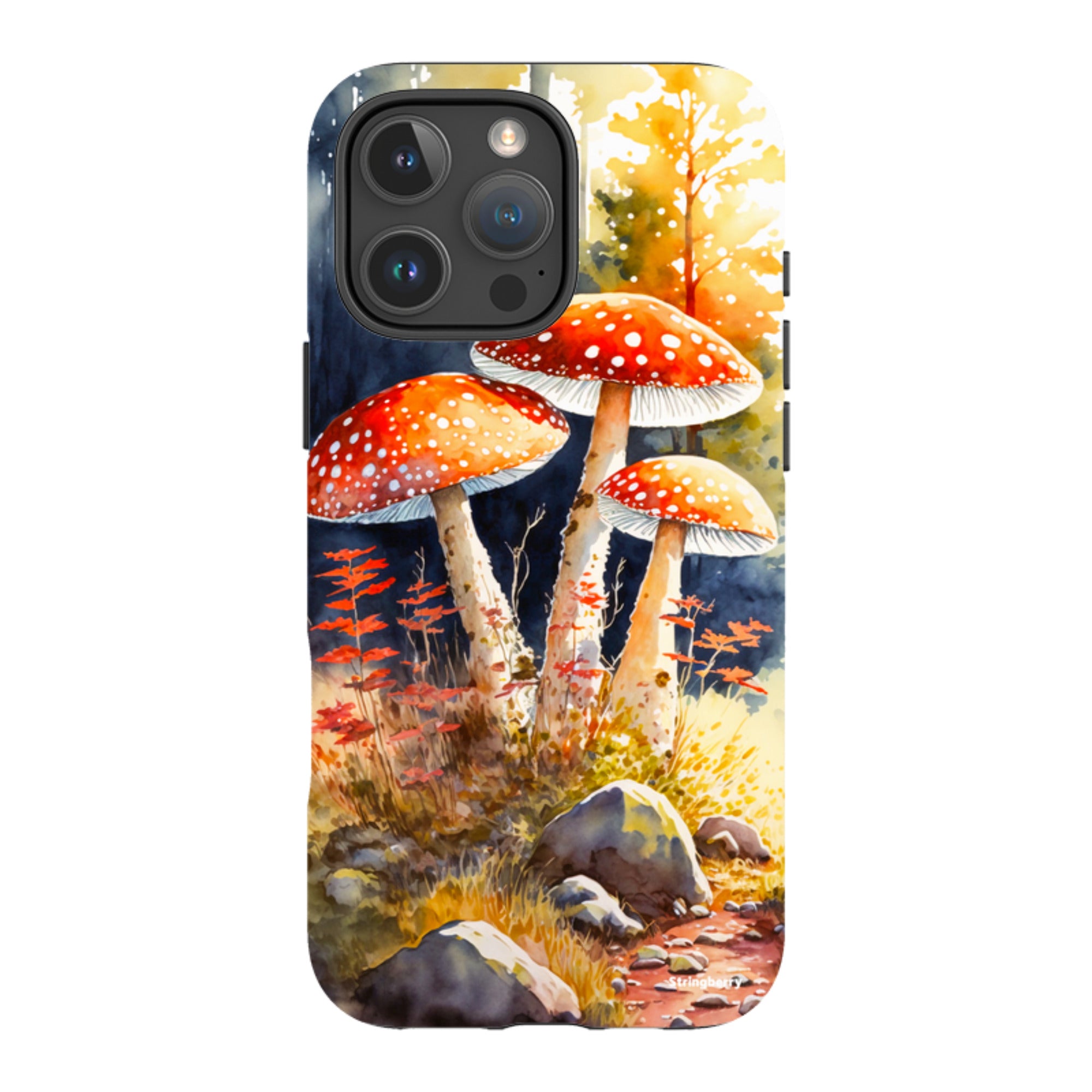 iPhone Tough Case - Mushroom Colour I