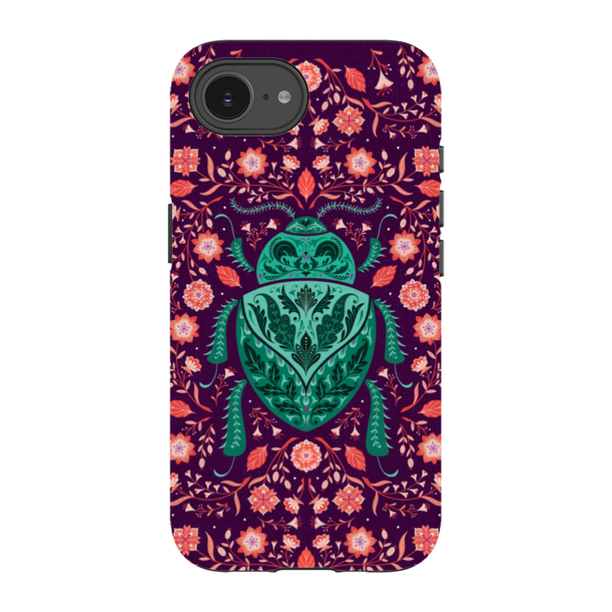 iPhone Tough Case - Beetle By Jenny Zemanek