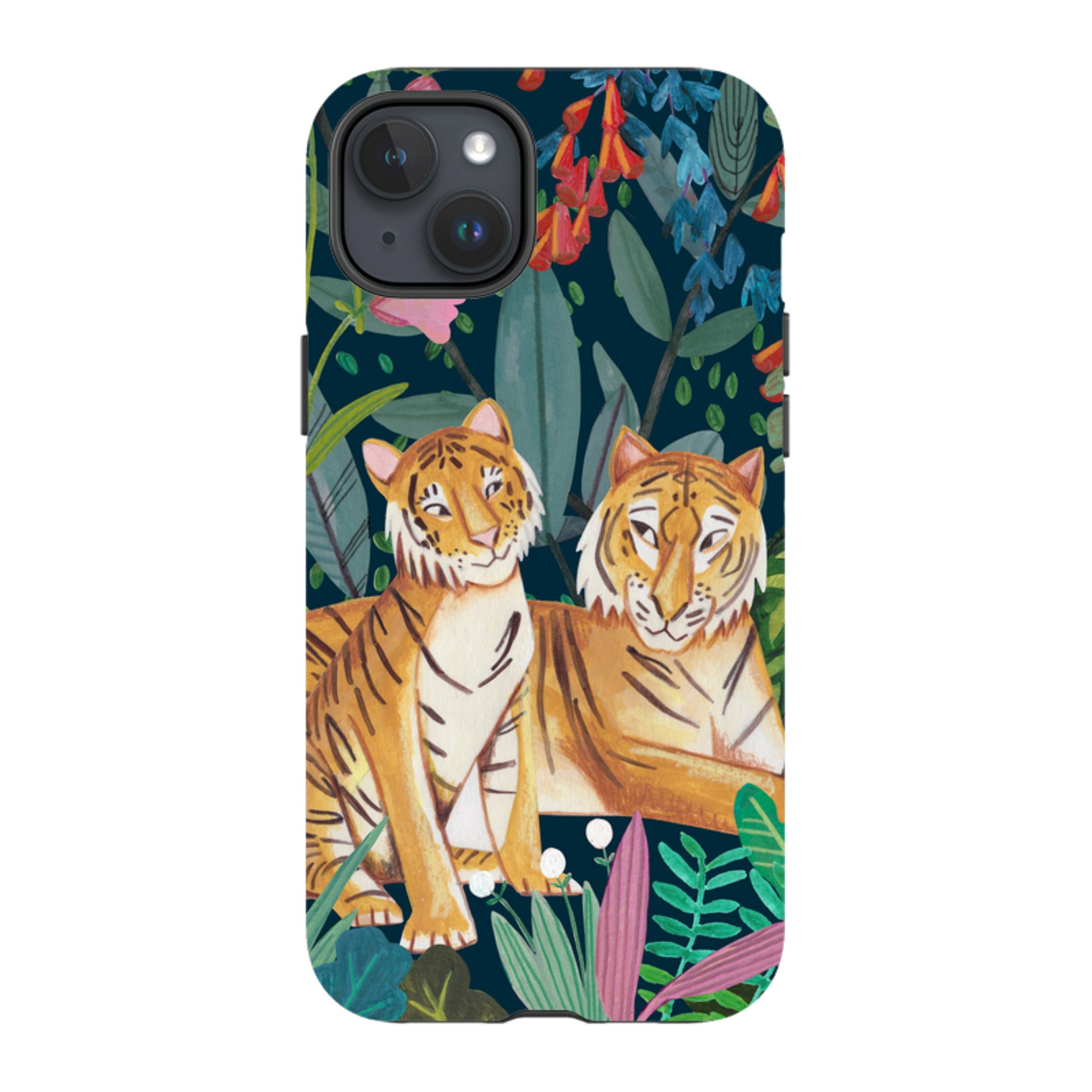 iPhone MagSafe Tough Case -  Tiger By Caroline Bonne Muller
