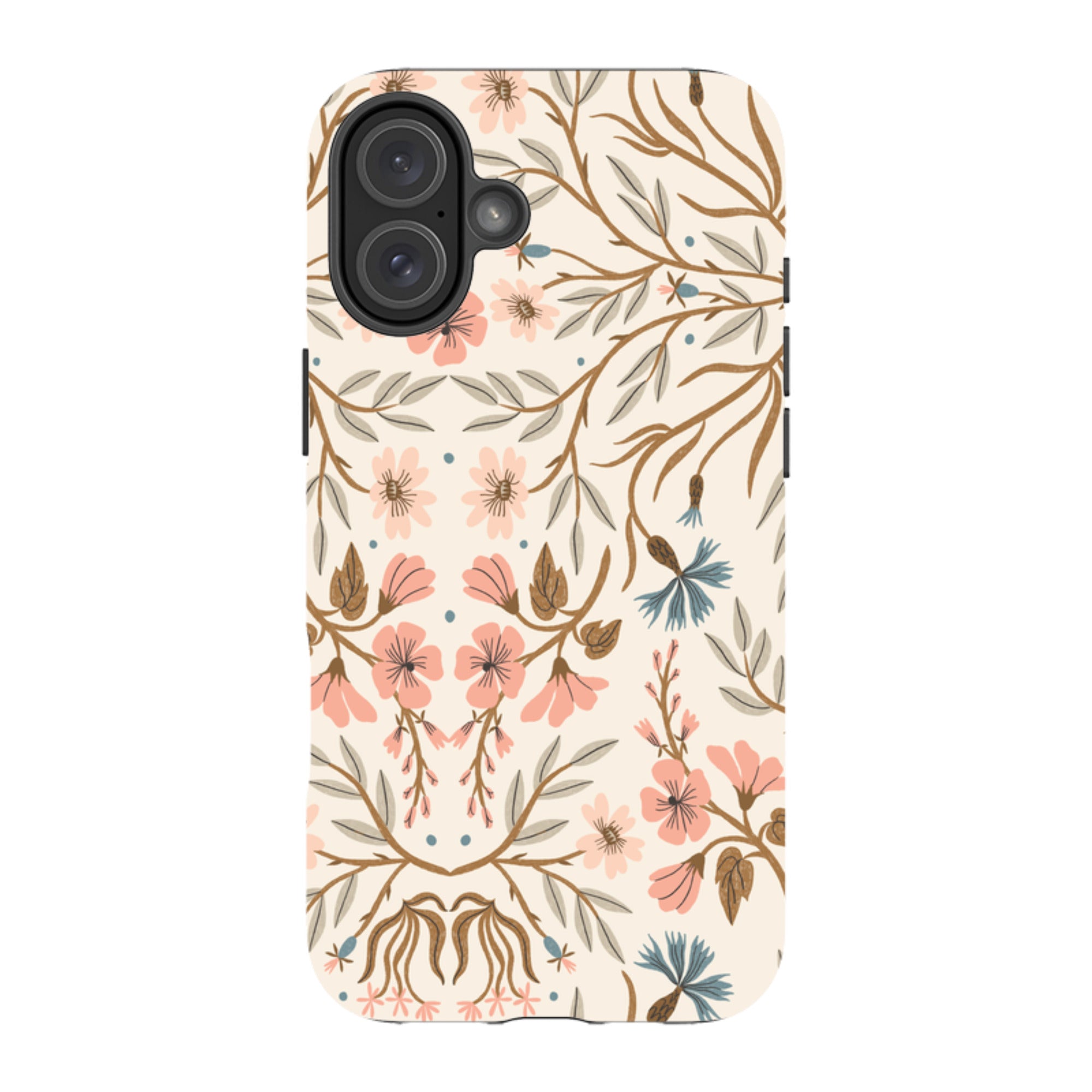 iPhone MagSafe Tough Case - Janes Garden Pattern By Meghann Rader