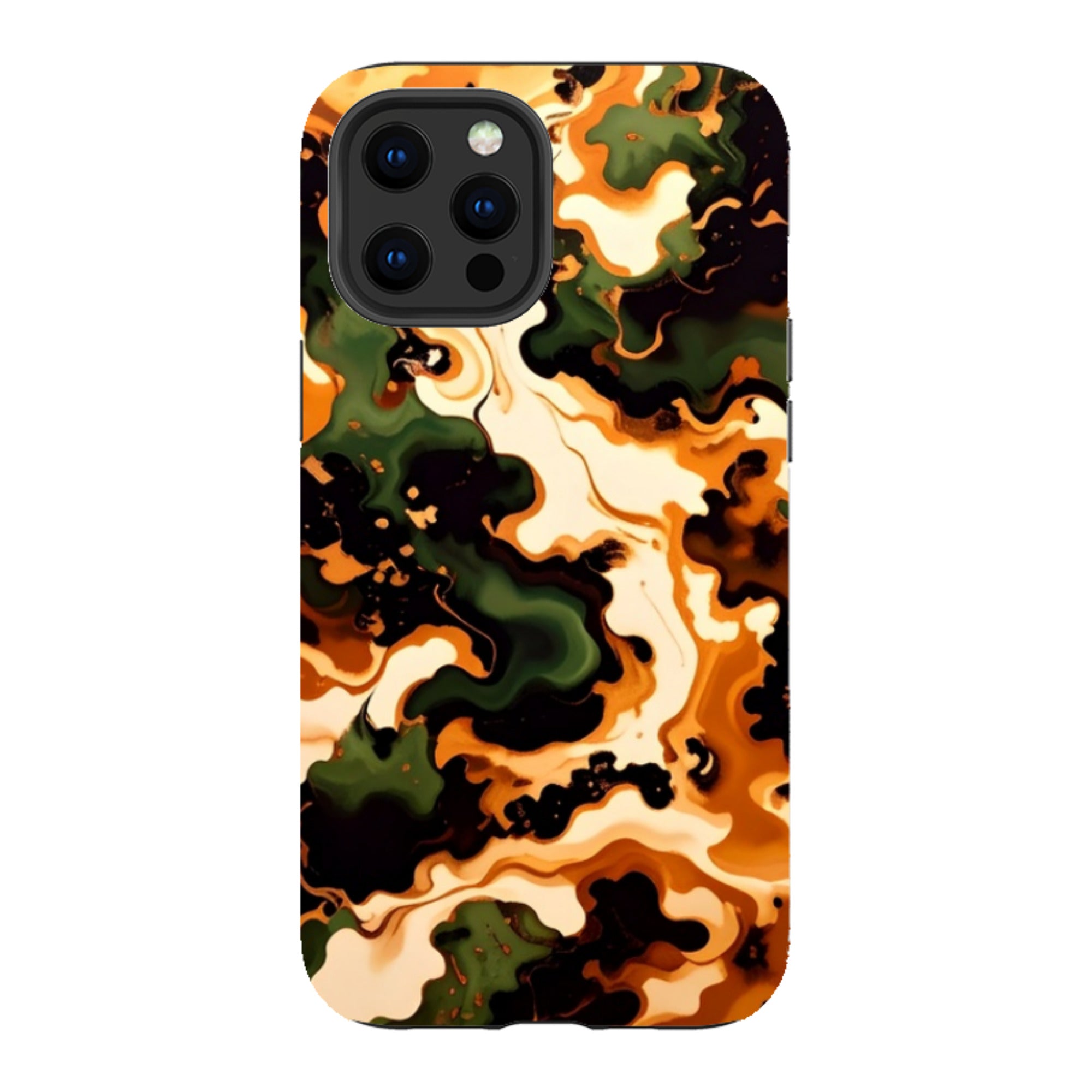 iPhone Tough Case - Green Marble