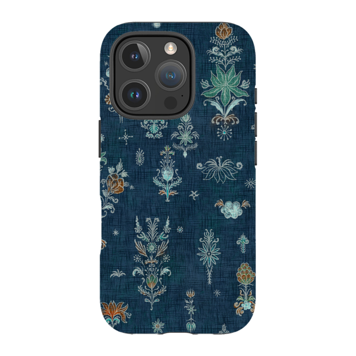 iPhone Tough Case - Jewel Spirit - Navy Rust By Katherine Quinn