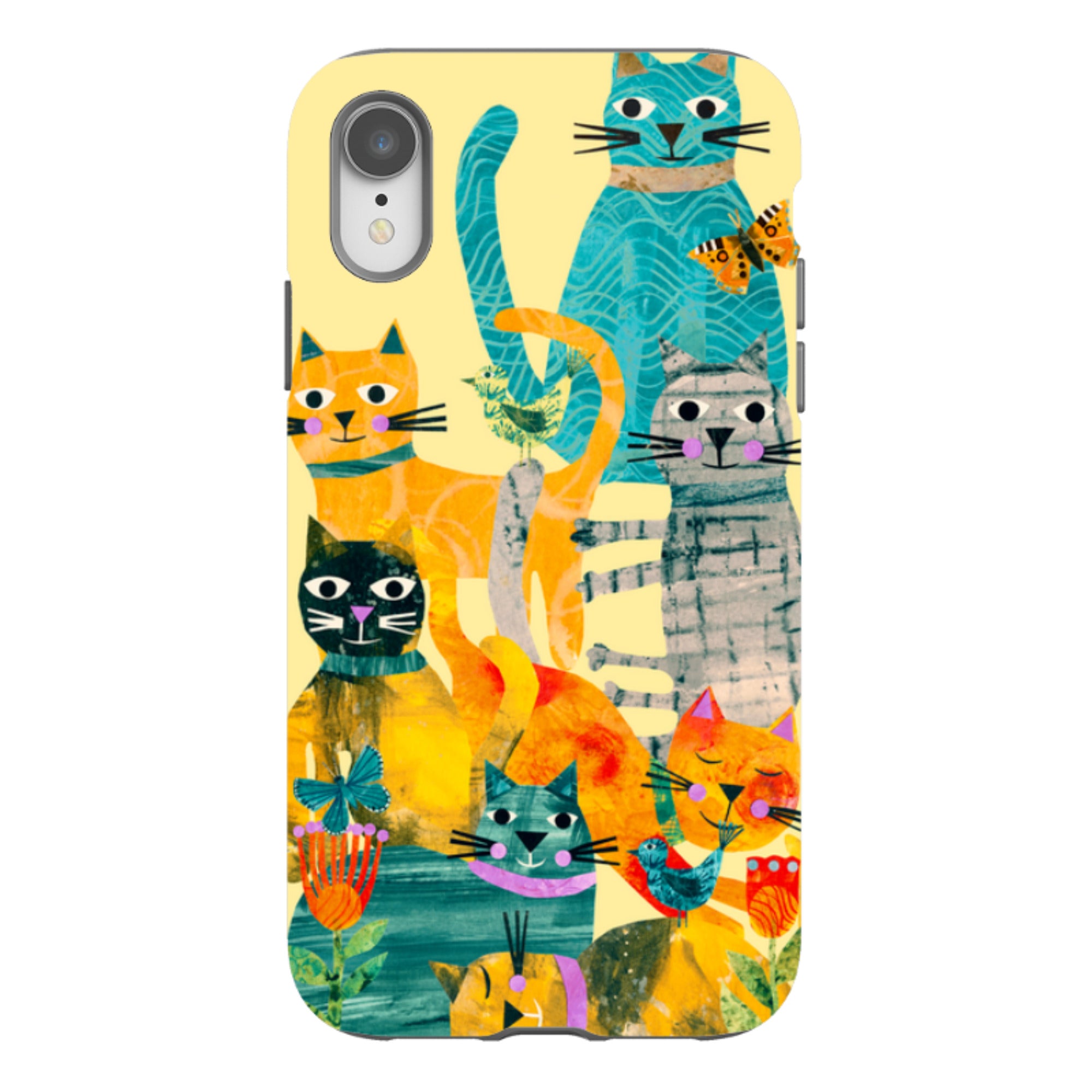 iPhone Case - Cat Party III By Tracey English