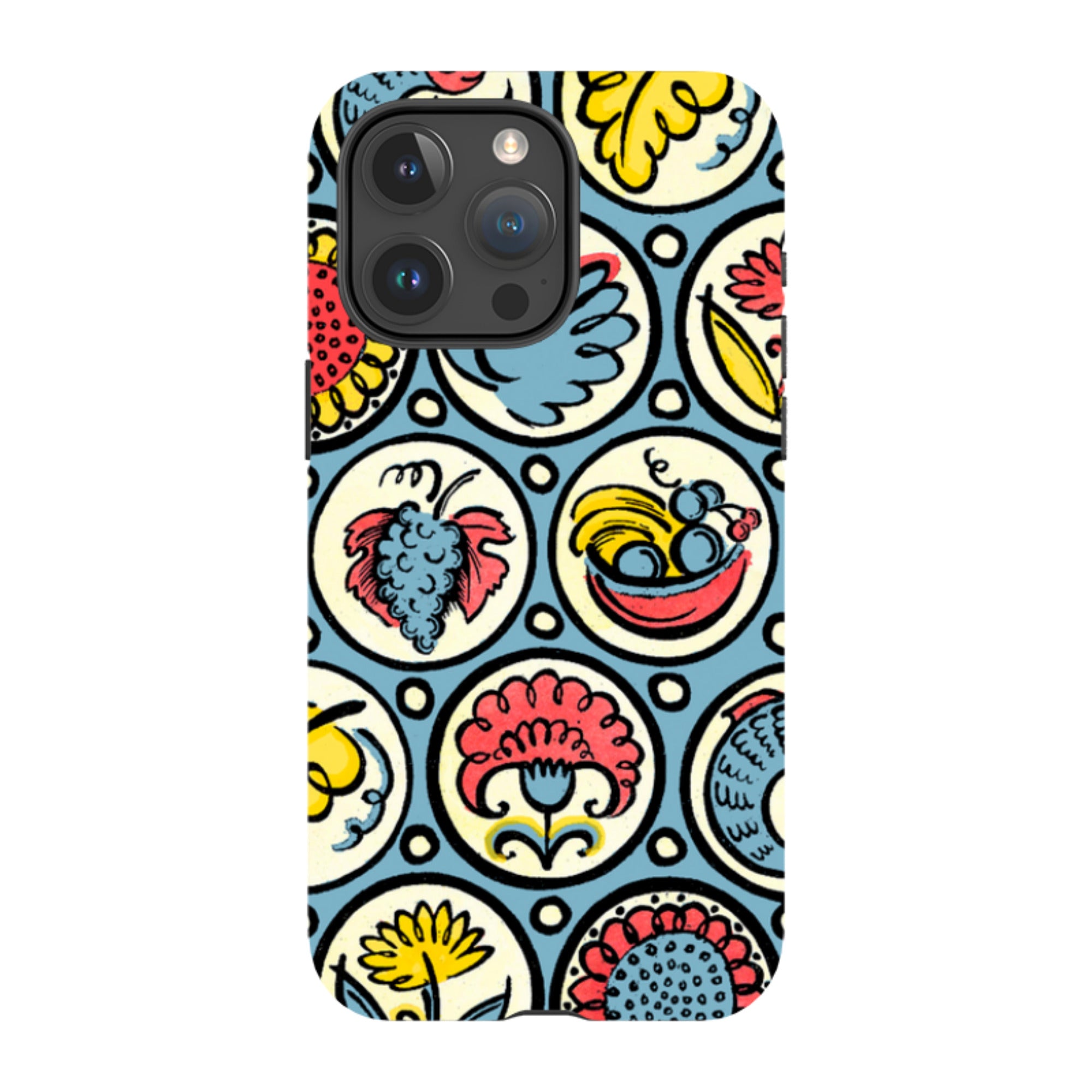 iPhone Tough Case - Birds, Fish & Fruit By Cressida Bell