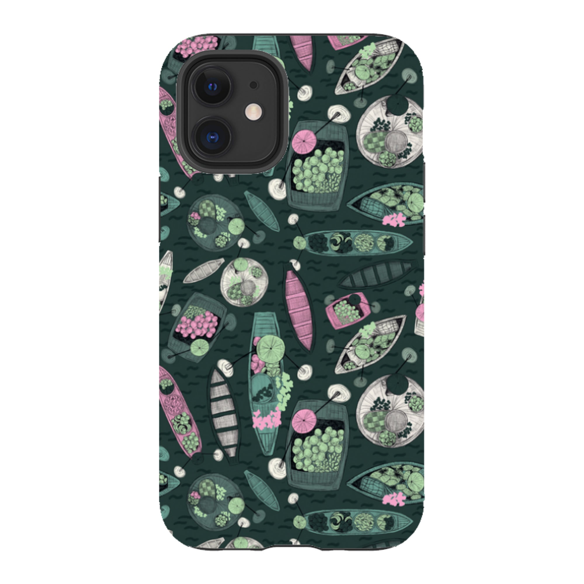 iPhone Tough Case - Floating Markets A By Jade Mosinski