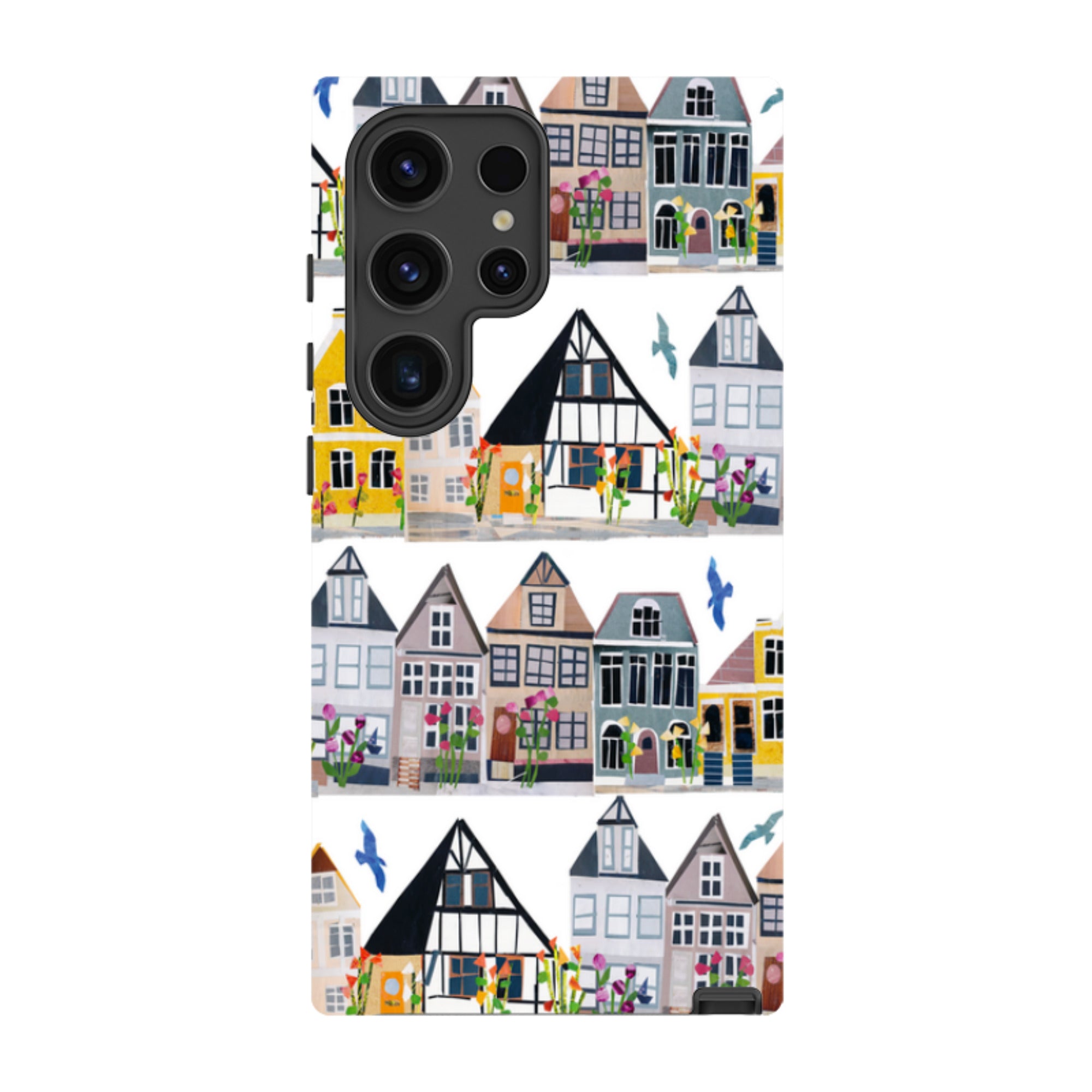 Samsung Tough Case - Danish Houses By Tracey English