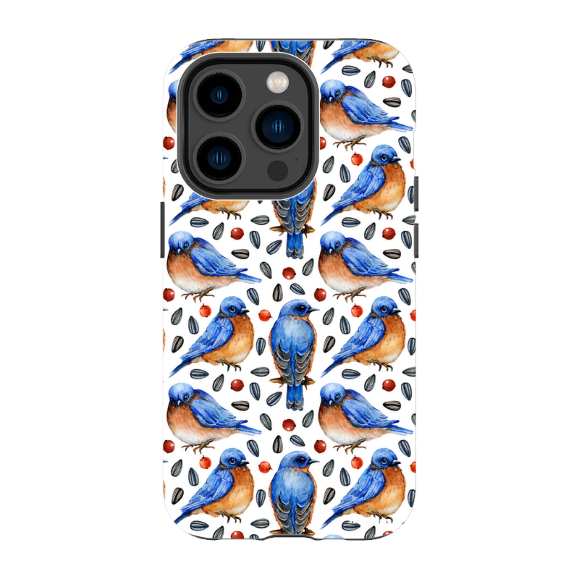 iPhone Tough Case - Bluebirds II