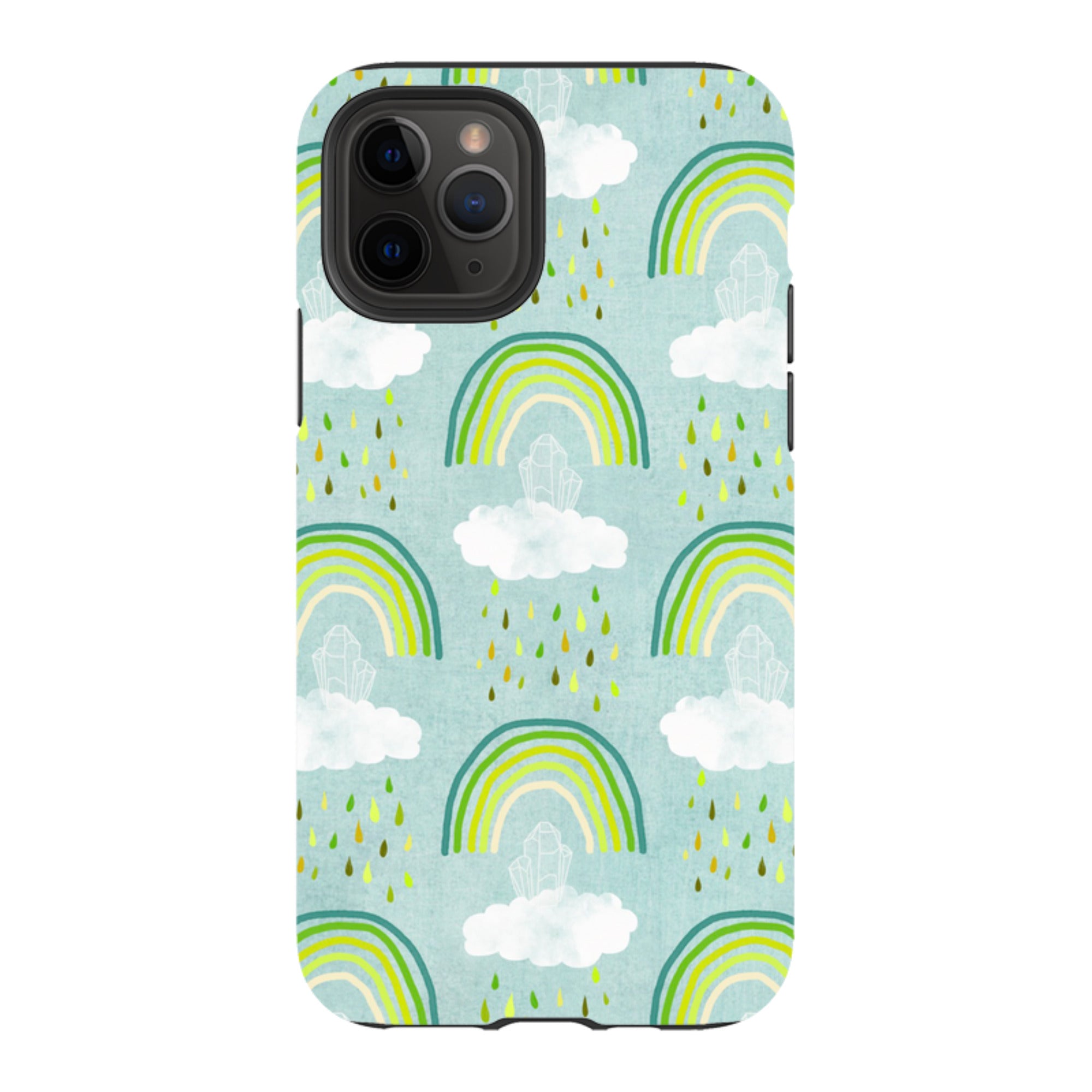 iPhone Tough Case - Rainbows And Crystals By Katherine Quinn