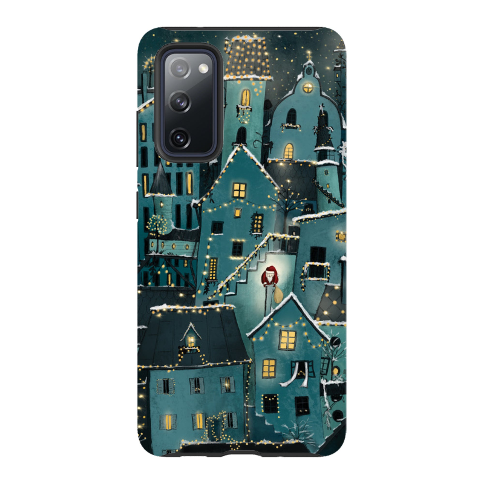 Samsung Tough Case - Citywinkles Blue By Maja Lindberg