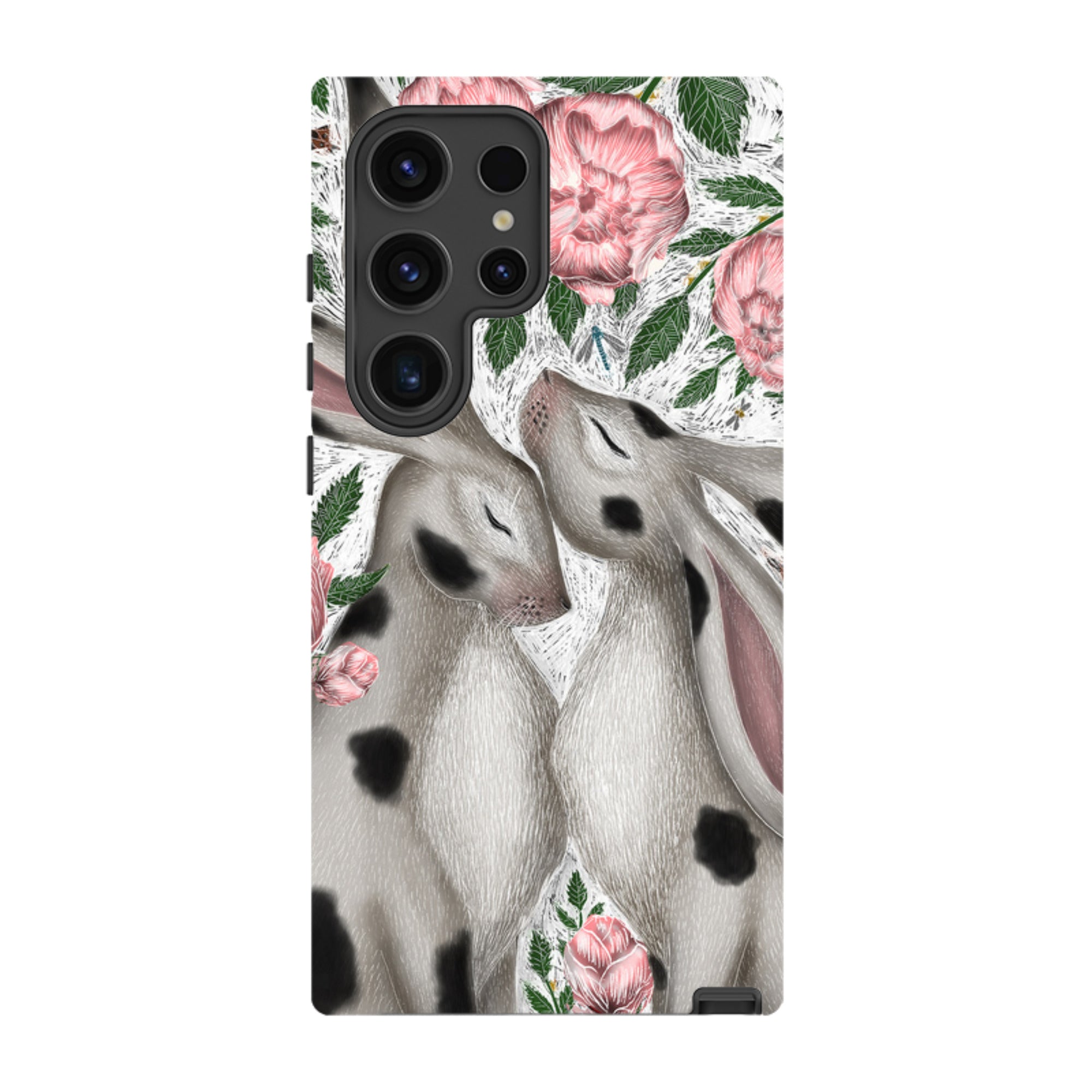 Samsung Tough Case - Hares And Peonies By Catherine Rowe