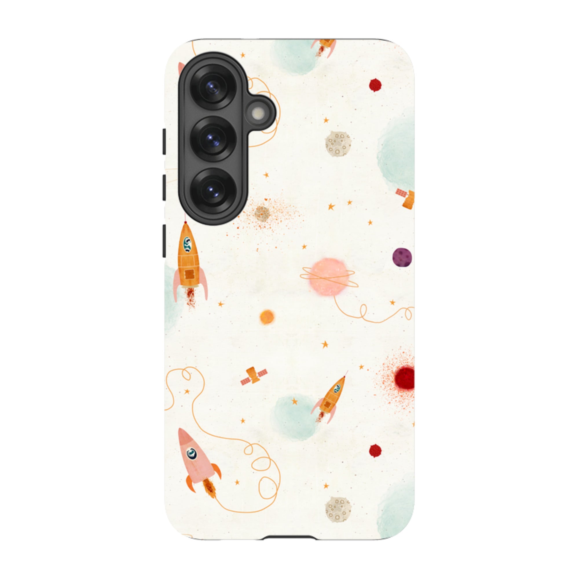 Samsung Tough Case - Rockets Cream By Katherine Quinn