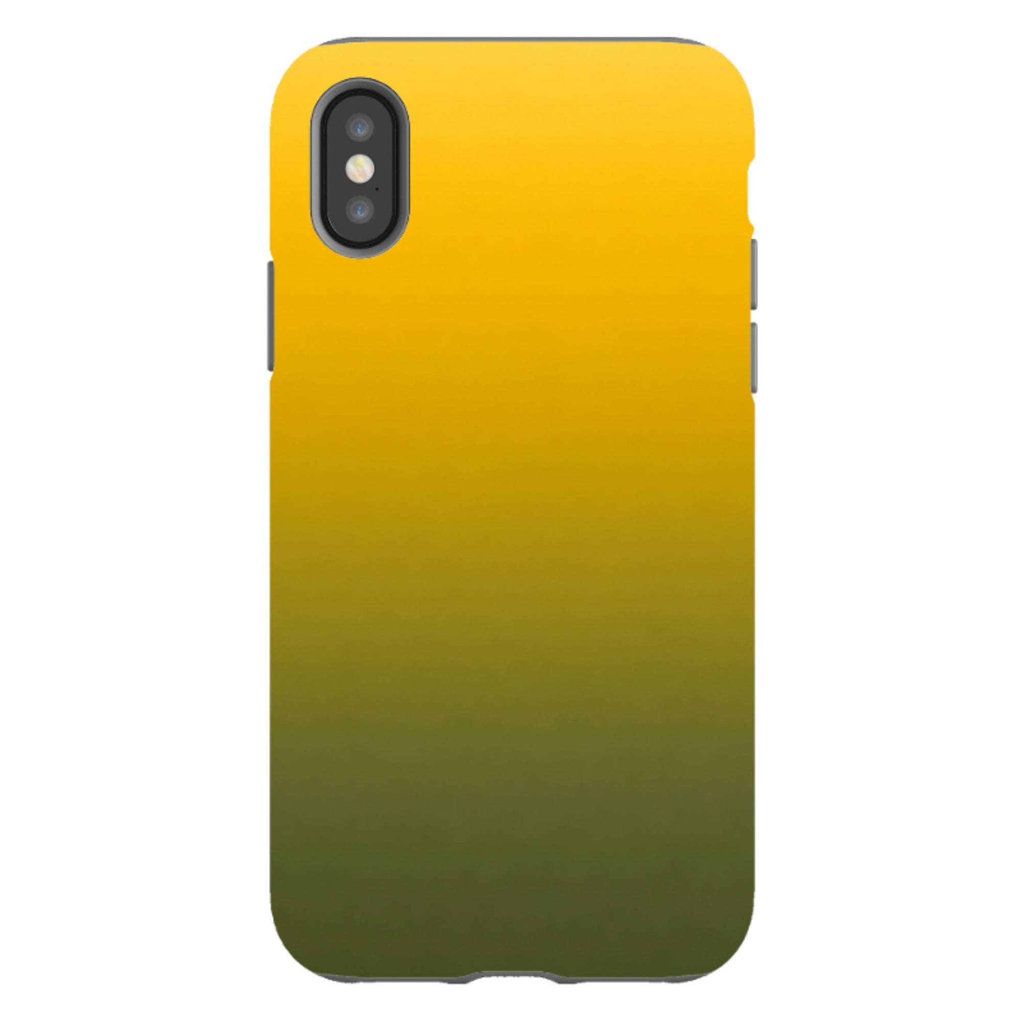 iPhone Tough Case - Yellow Ombre