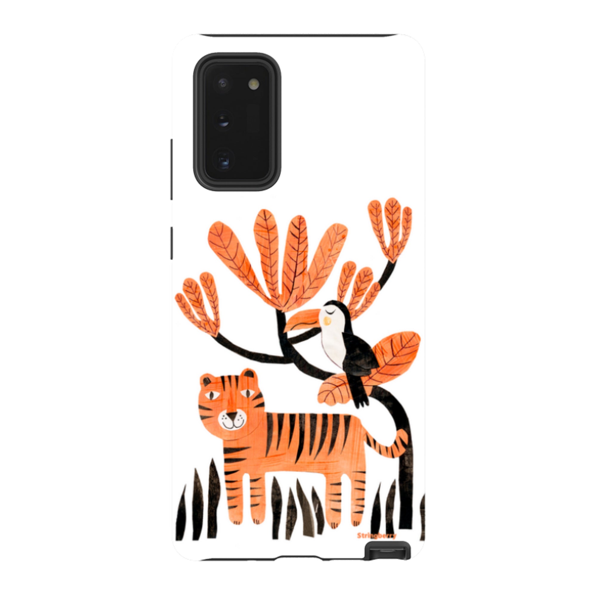 Samsung Tough Case - Tiger And Toucan By Tracey English