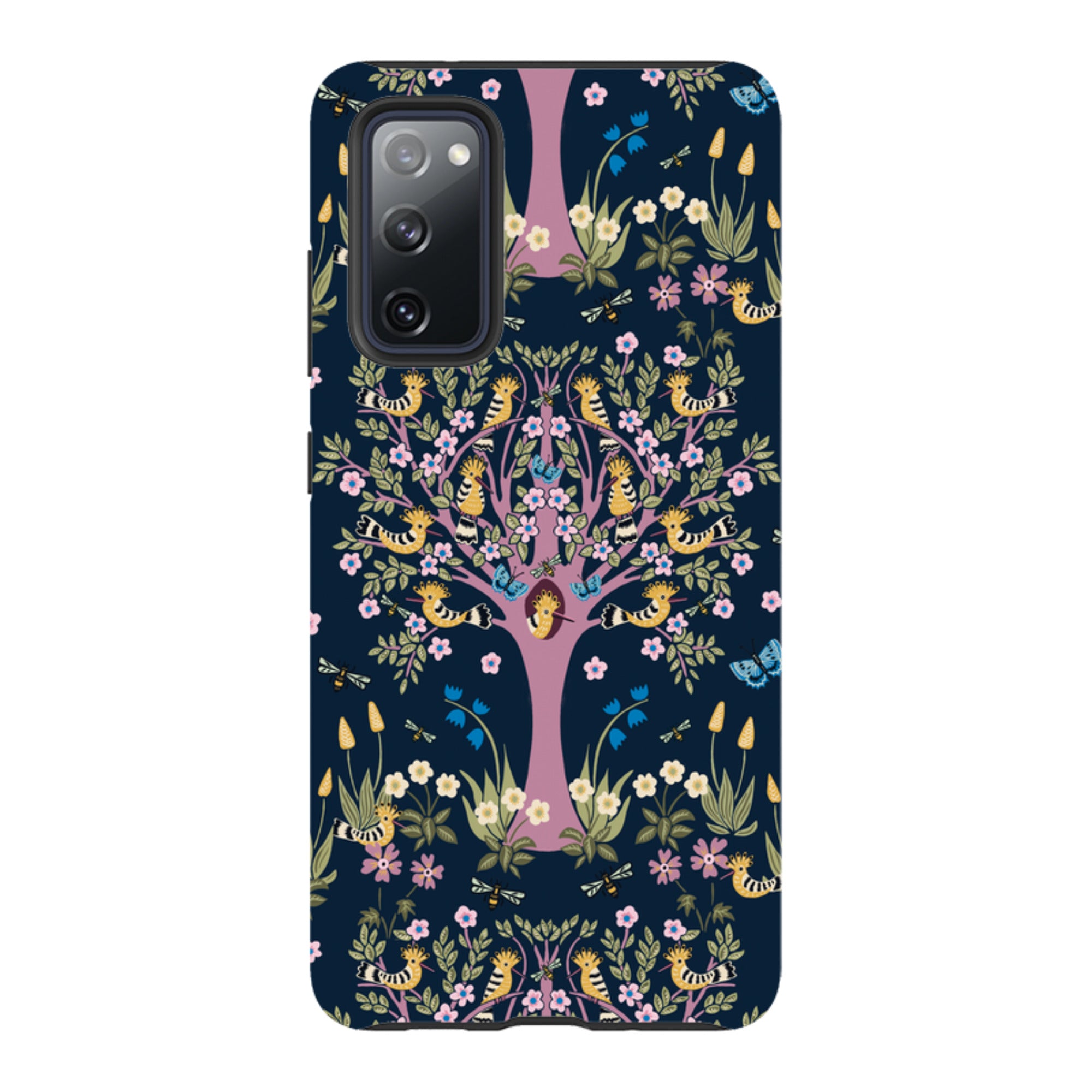 Samsung Tough Case - Hoopoe Tree By Kate Heiss