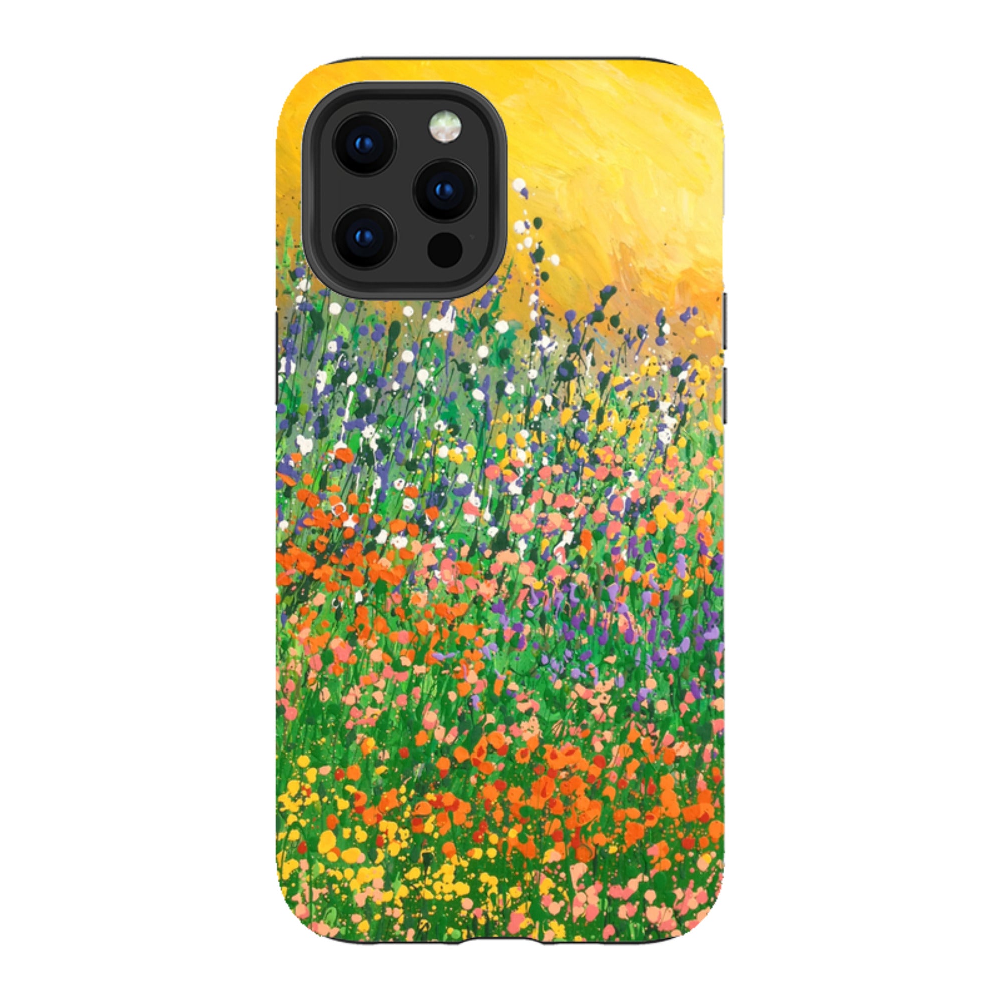 iPhone Tough Case - Sun Garden By Linda Calvert Jacobson