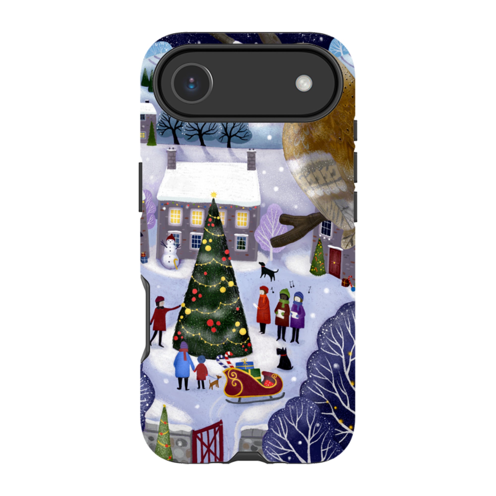 iPhone MagSafe Tough Case -  Advent Owl By Bex Parkin