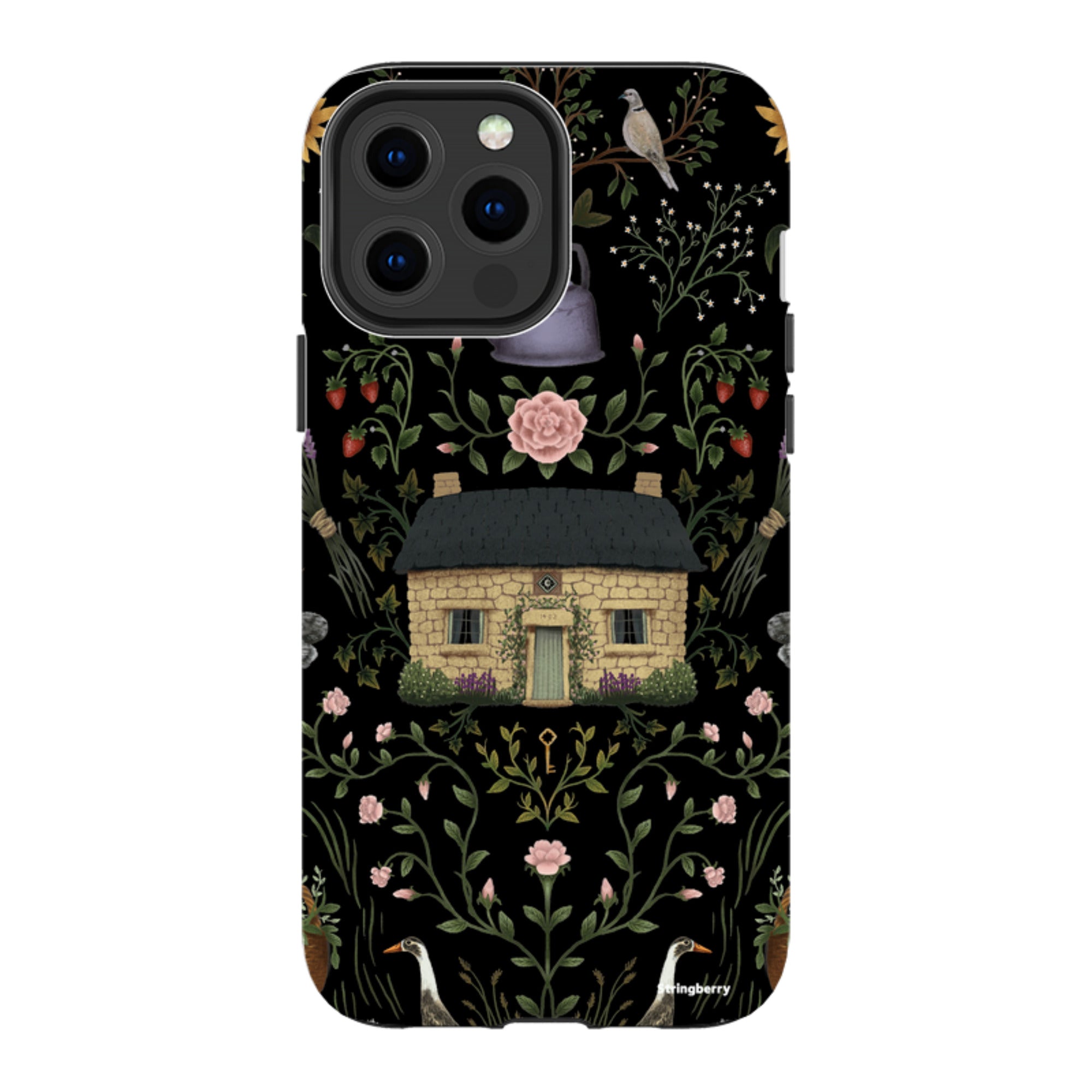 iPhone MagSafe Tough Case -  Cottage By Anna Stead