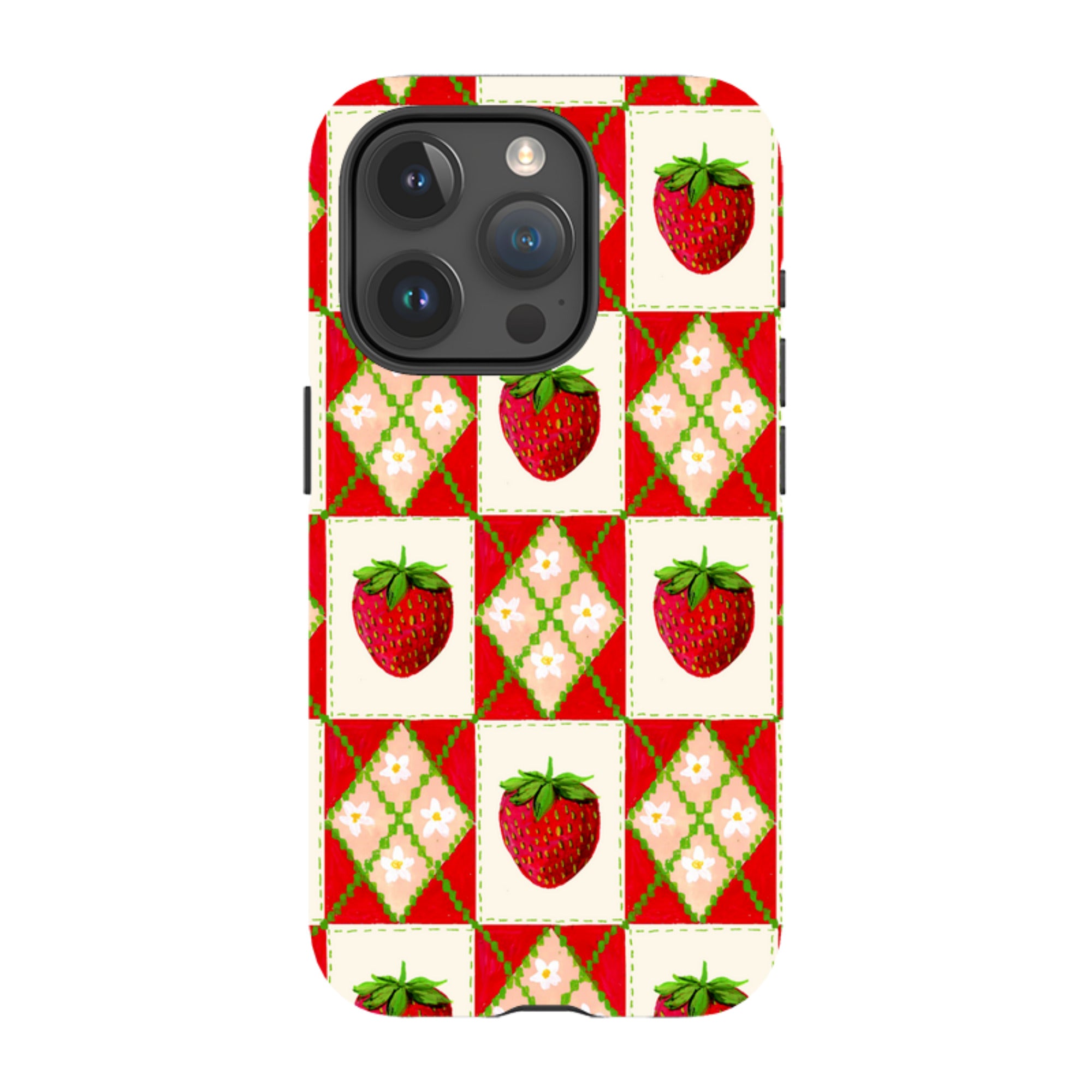 iPhone Case - Strawberries II By Abby Jacobs
